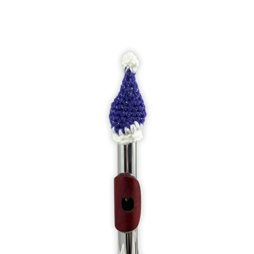 Purple Santa Hat for C Flute