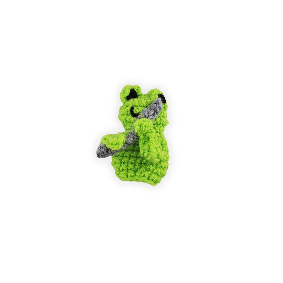 Frog with Flute Hat for C Flute