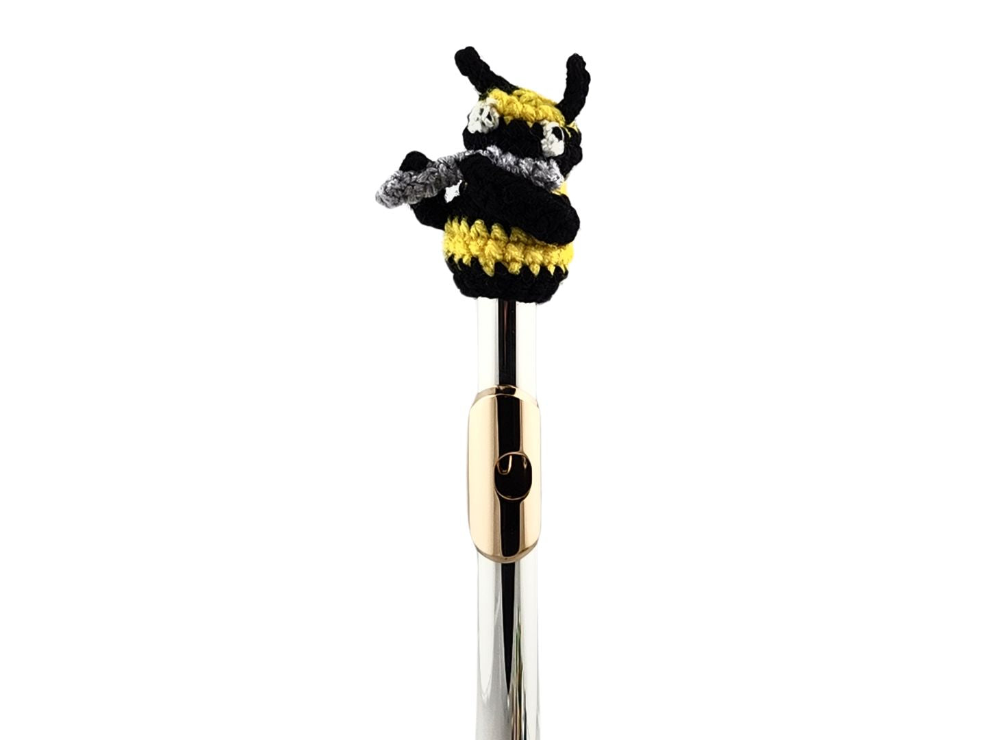 Bee with Flute Hat for C flute
