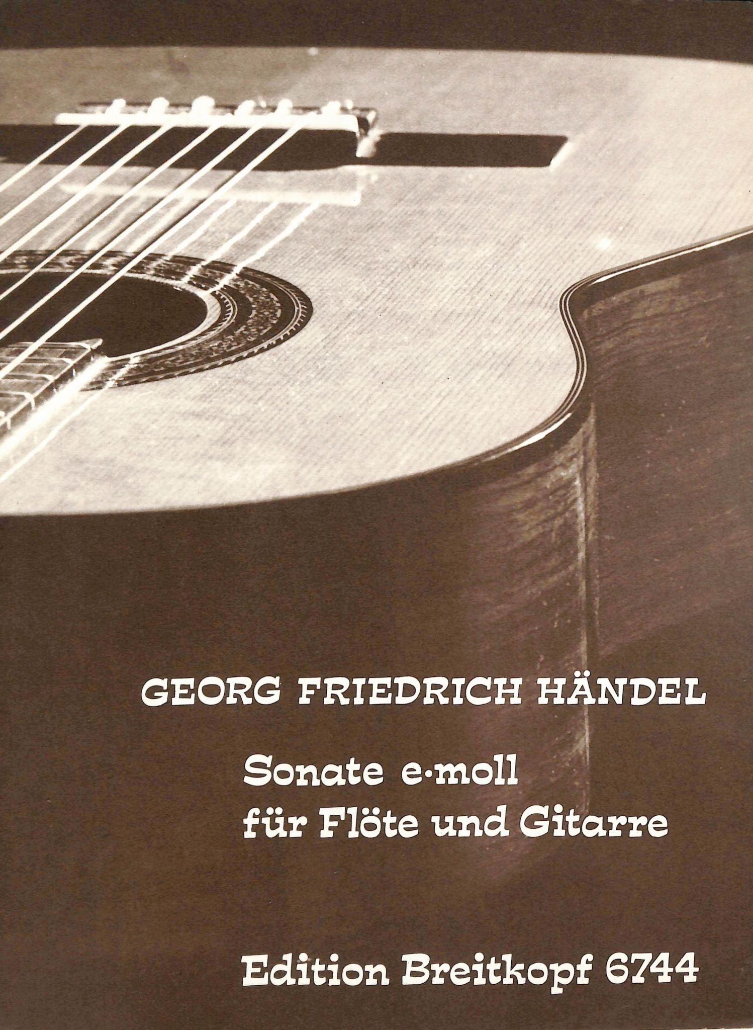 Handel, GF :: Sonate e-moll [Sonata in E minor]