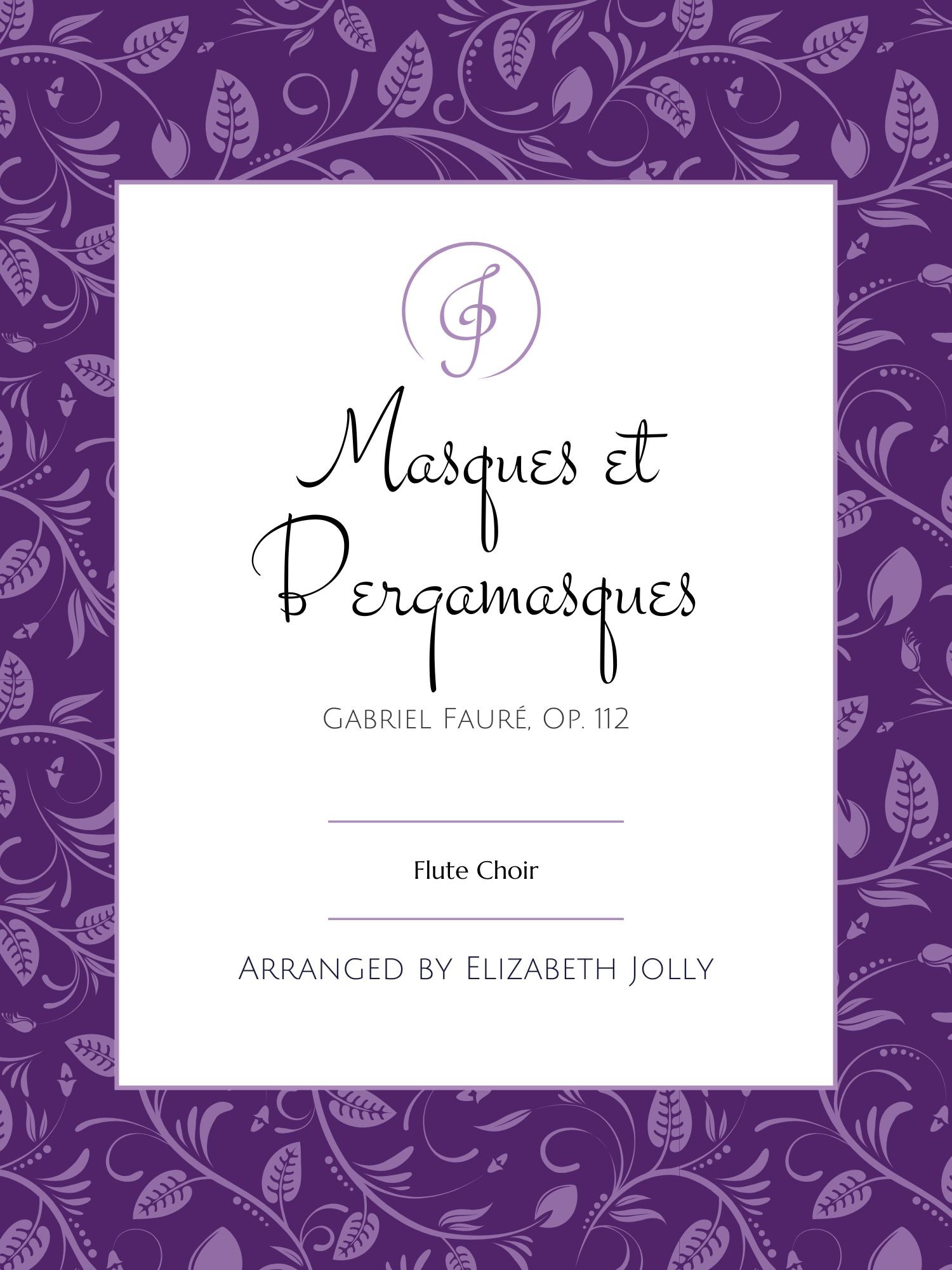 Faure, G :: Masques et Bergamasques, op. 112