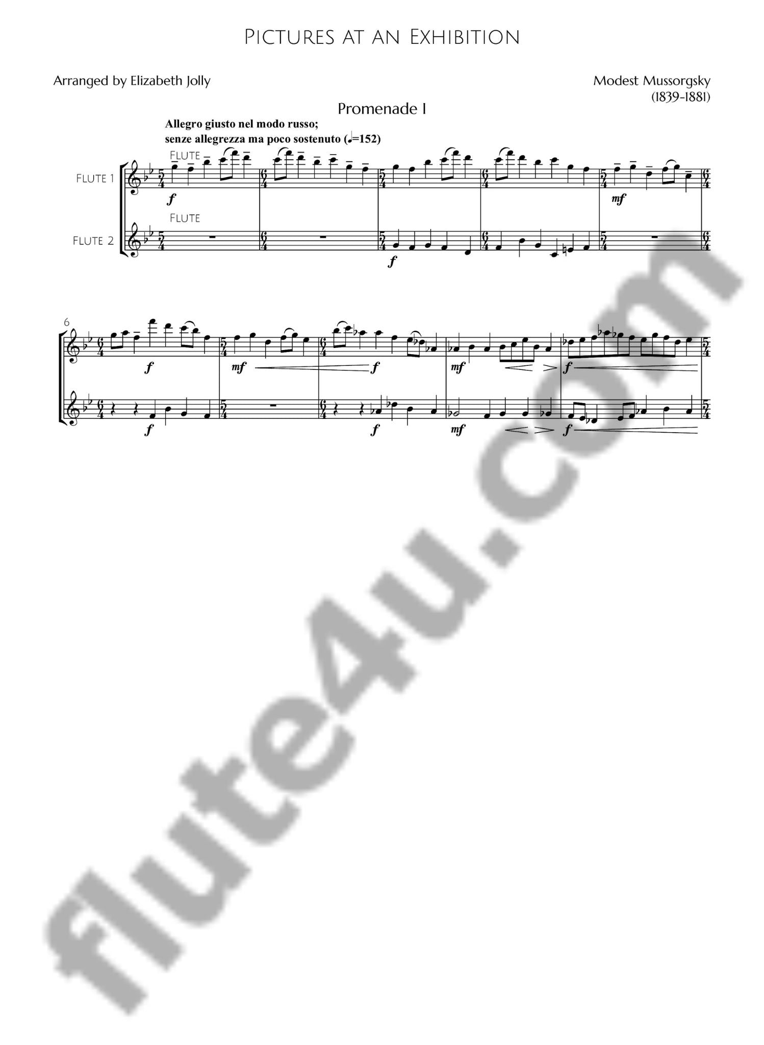 Mussorgsky, M :: Pictures at an Exhibition