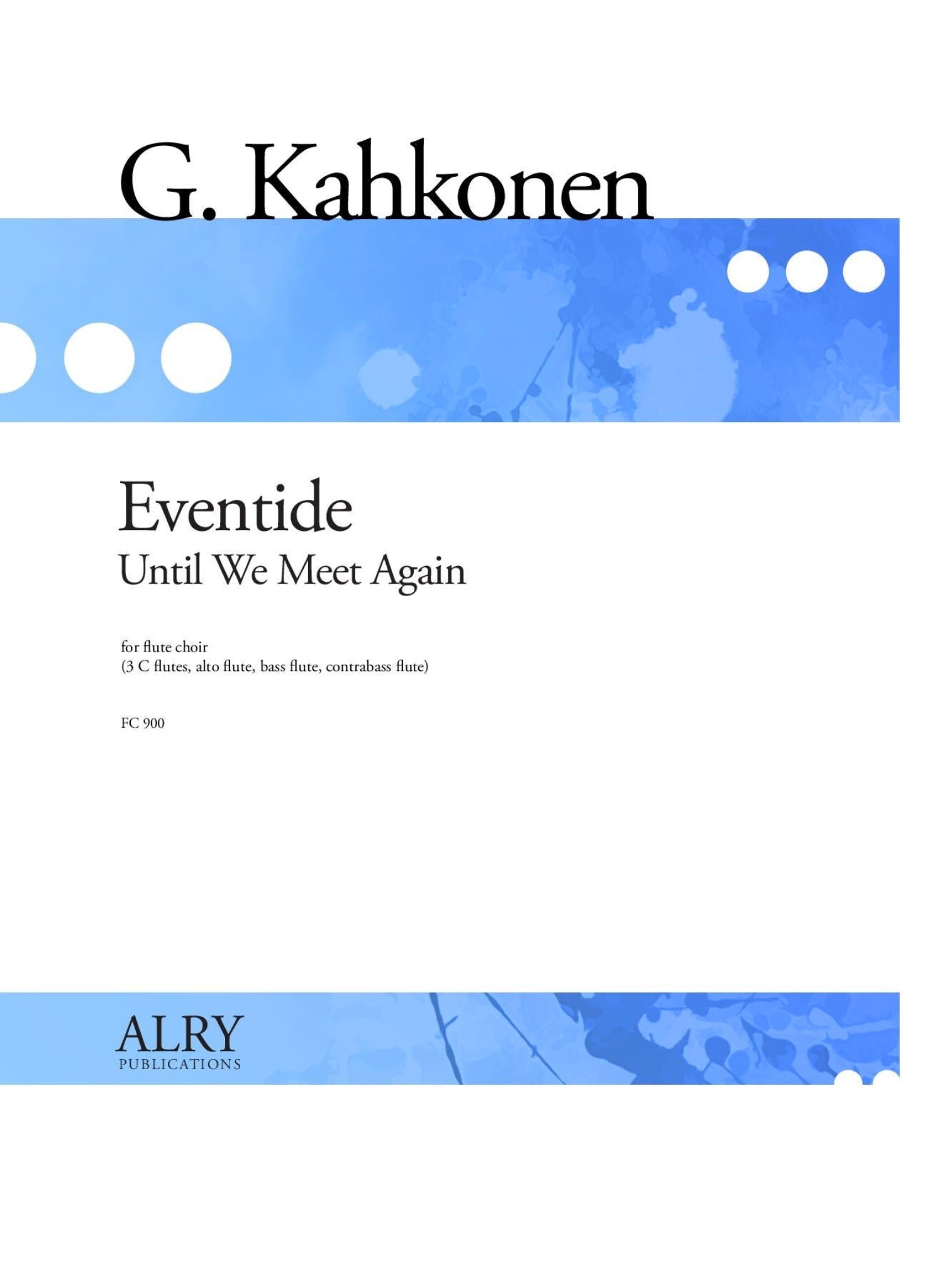 Kahkonen, G :: Eventide
