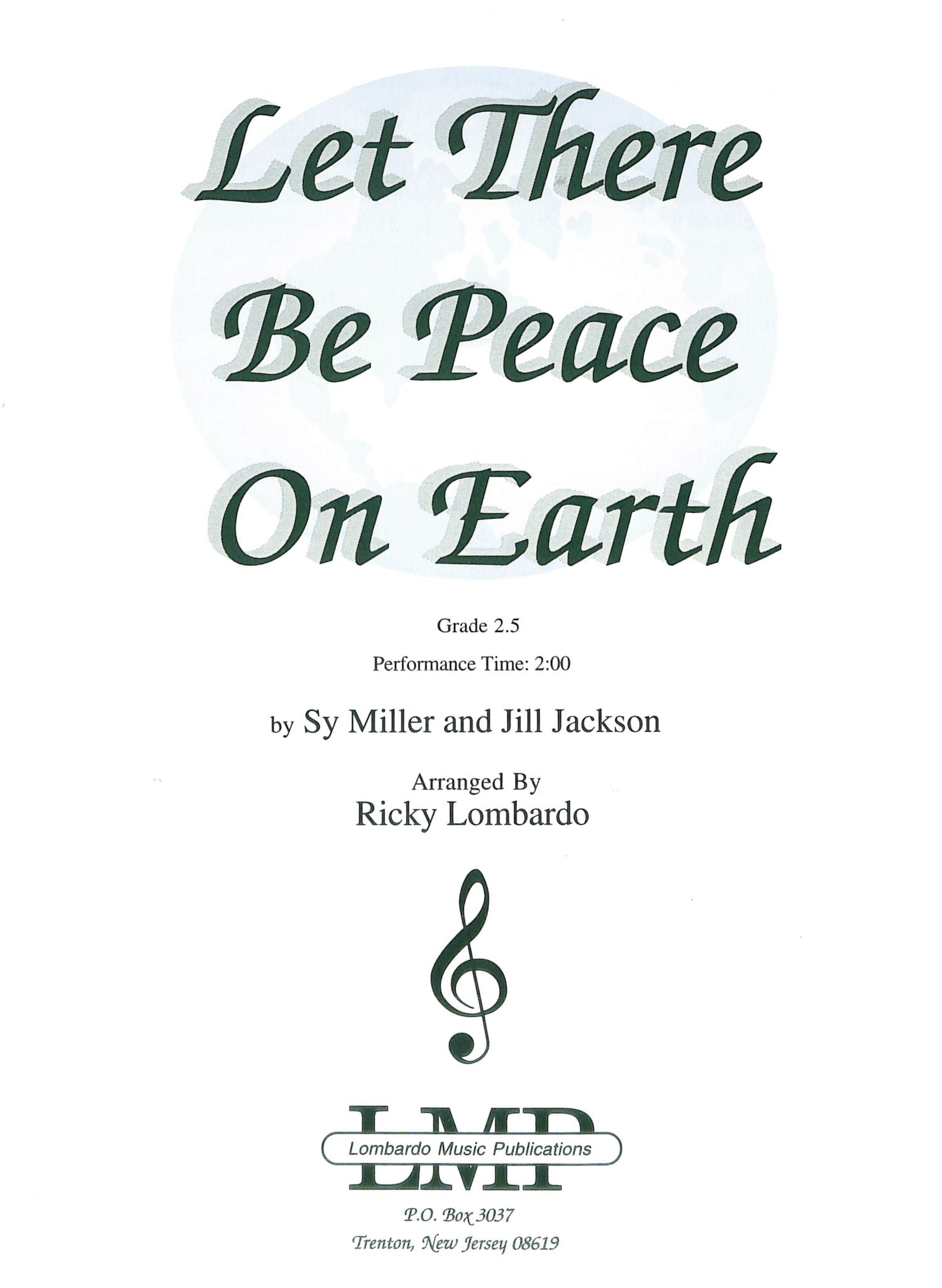 Miller, S; Jackson, J :: Let There Be Peace on Earth