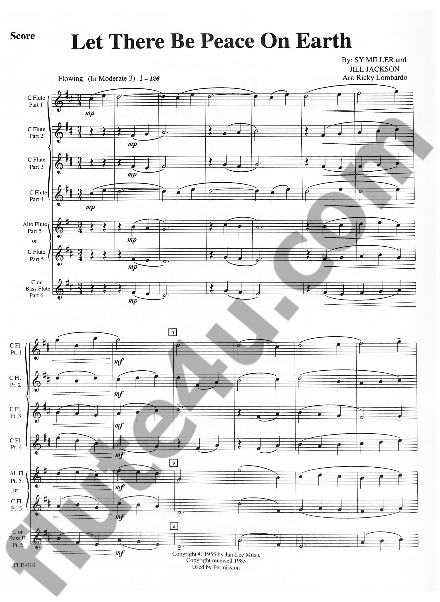 Miller, S; Jackson, J :: Let There Be Peace on Earth