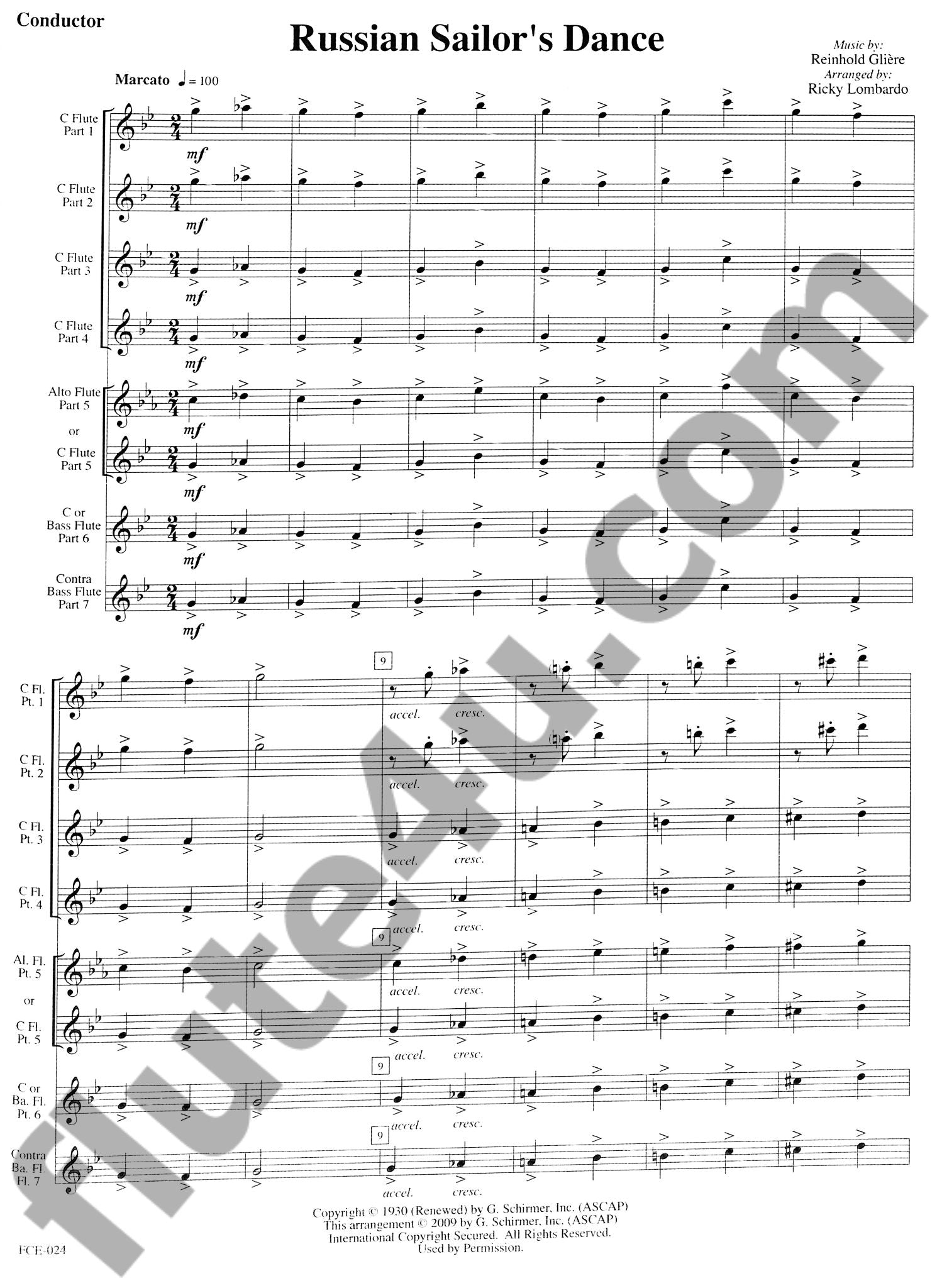 Gliere, R :: Russian Sailor's Dance