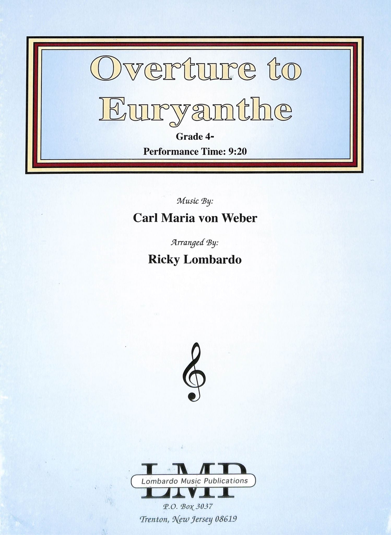 Weber, CM :: Overture to Euryanthe