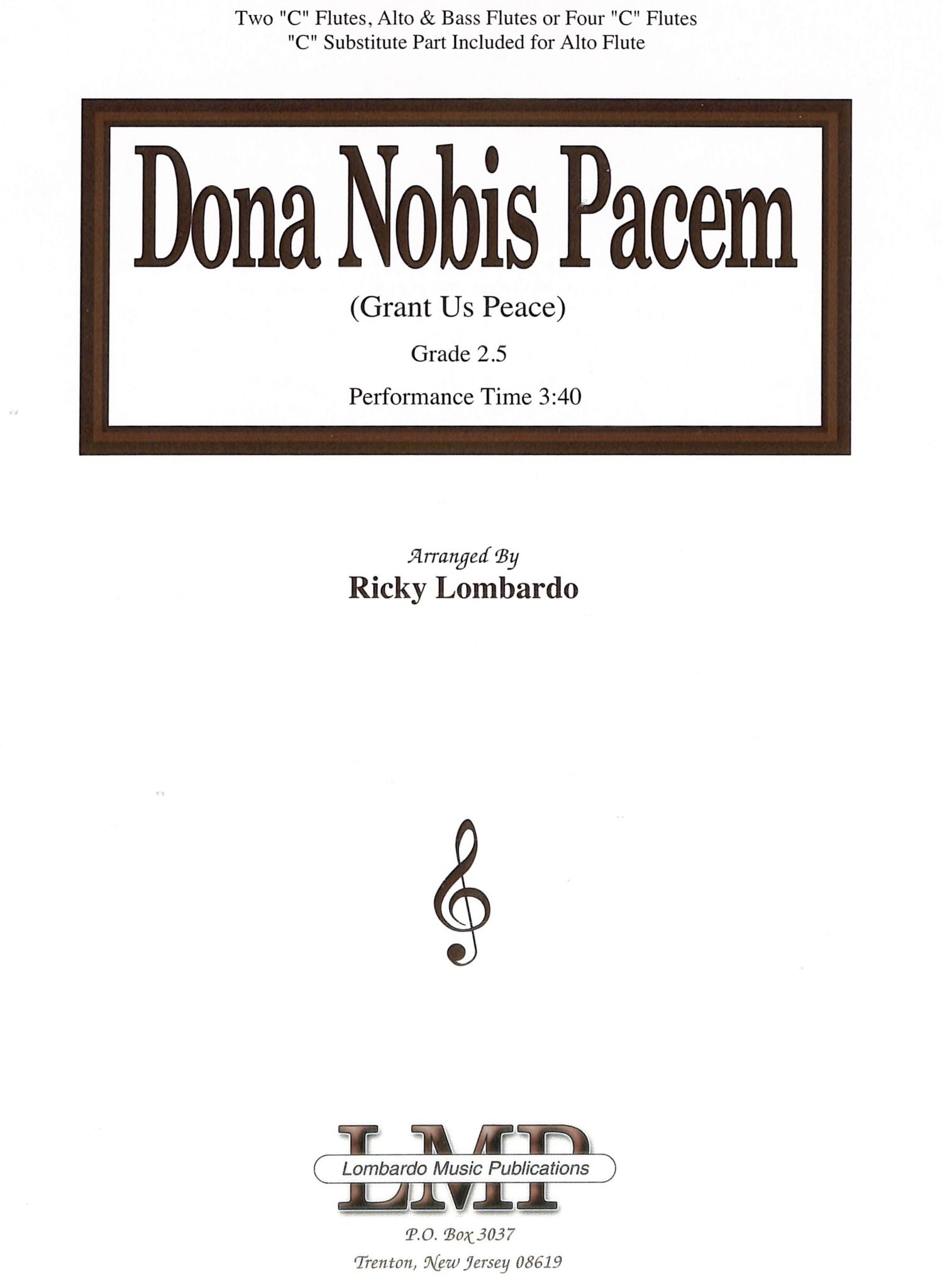 Lombardo, R :: Dona Nobis Pacem [Grant Us Peace]