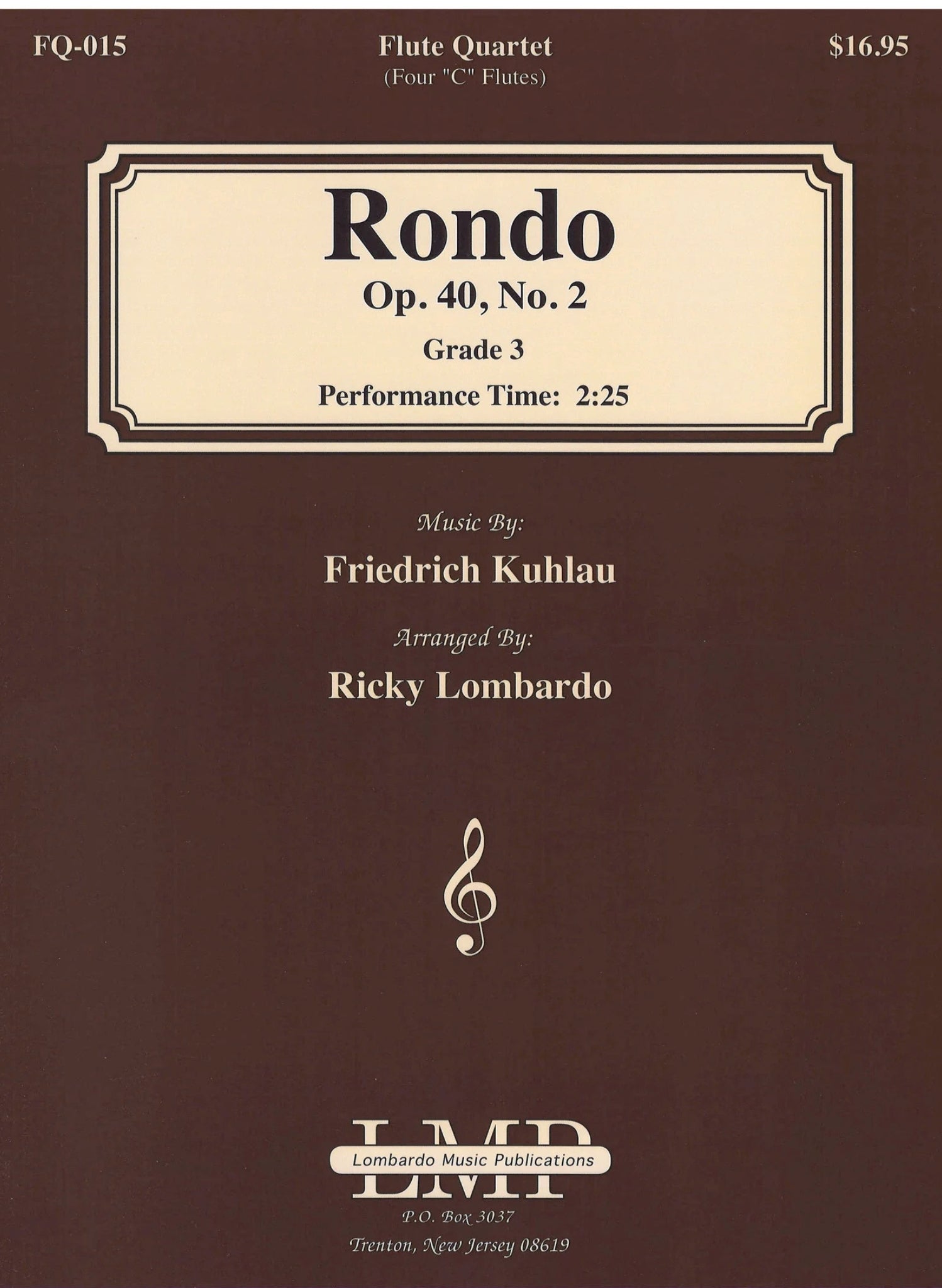 Kuhlau, F :: Rondo Op. 40, No. 2
