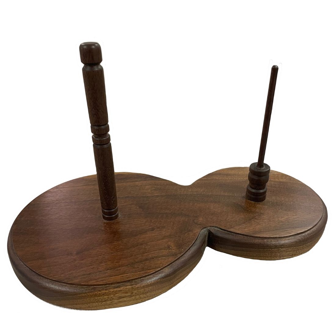 Handcrafted Walnut Flute/Piccolo Combo Stand