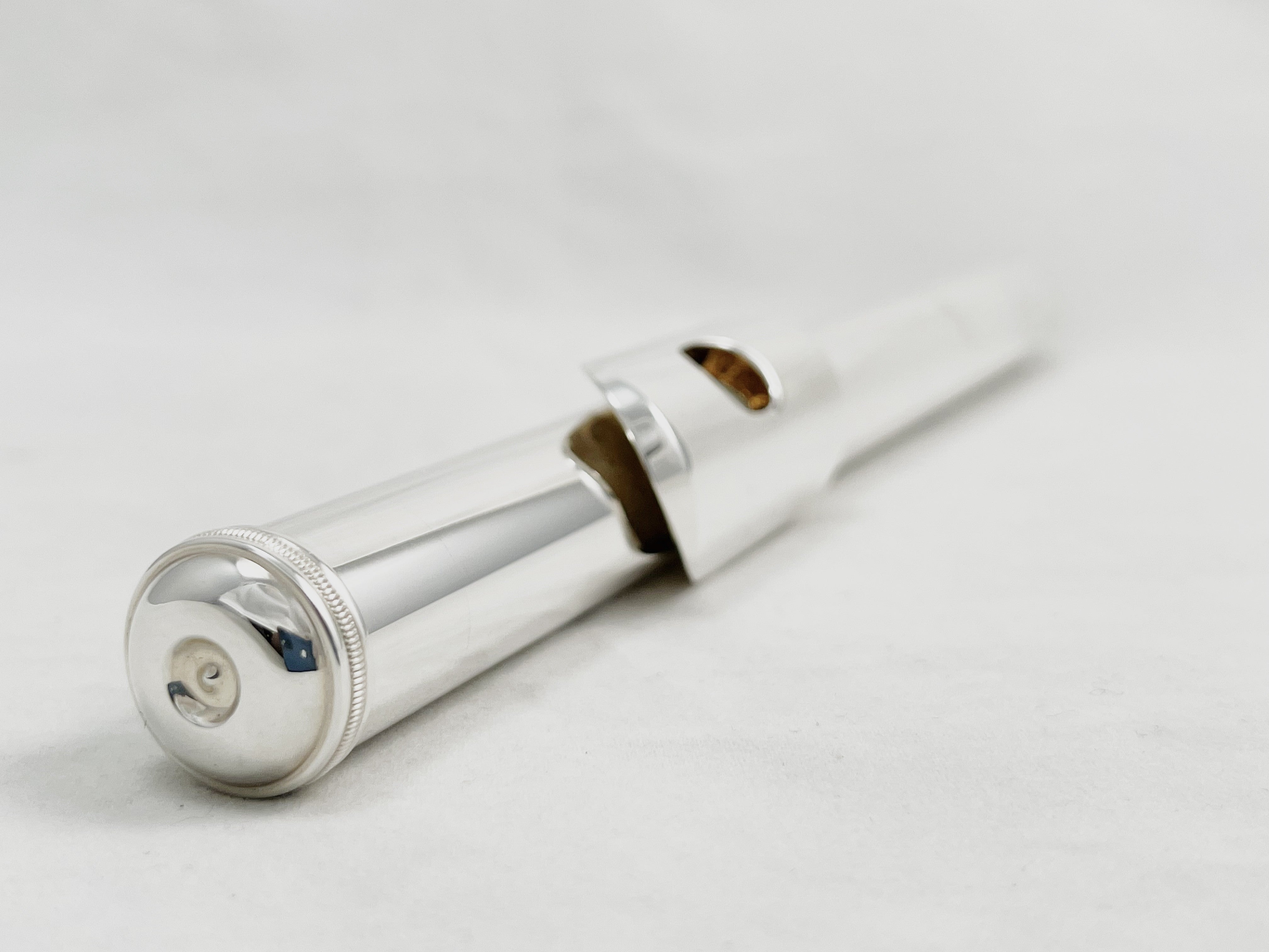 Headjoint - Altus .958 Britannia Silver Classic cut with 14k Gold Riser (Demo Sale)