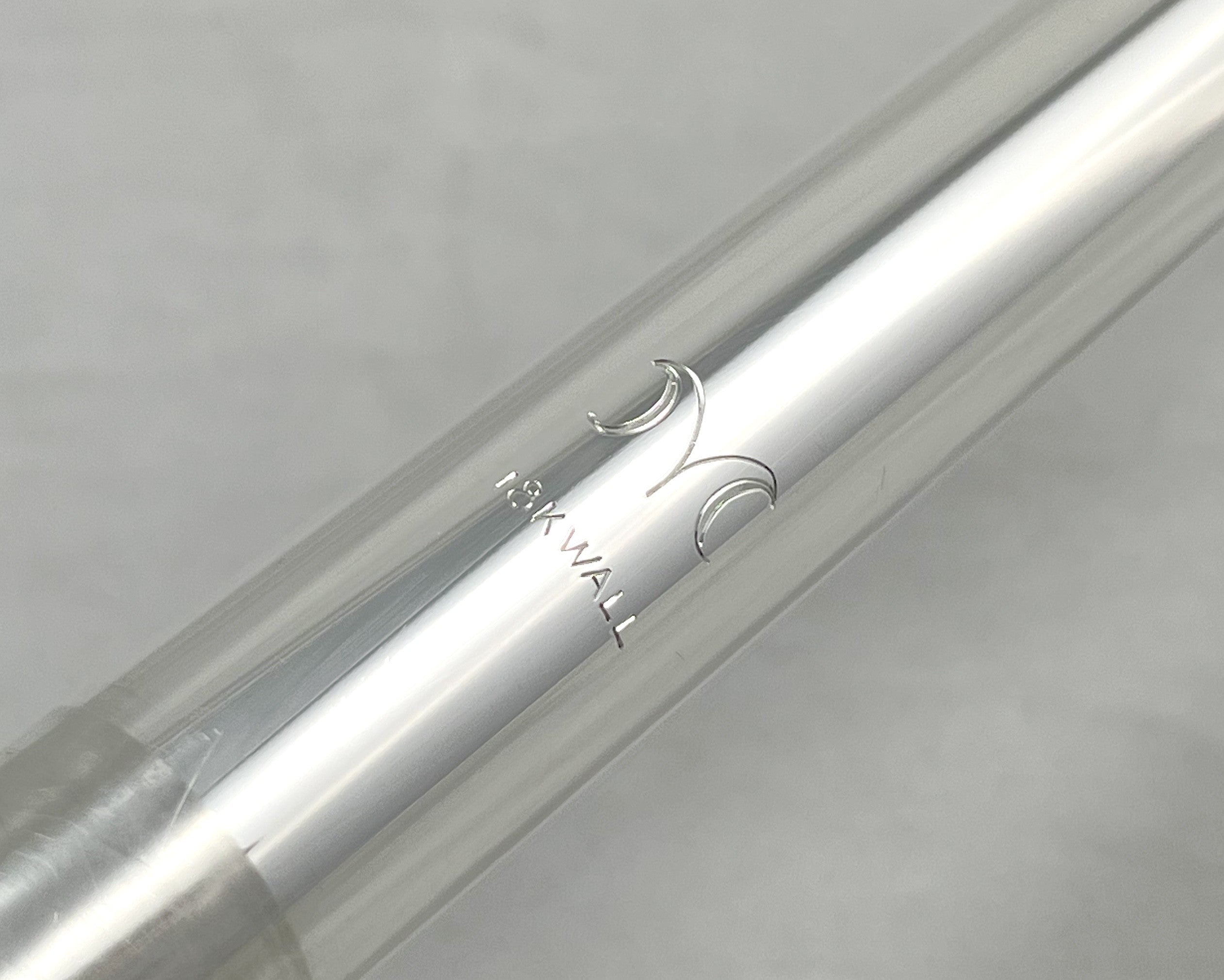 Headjoint - McKenna Sterling silver M Series with 18k Gold riser and 14k Adler wings (Demo Sale)