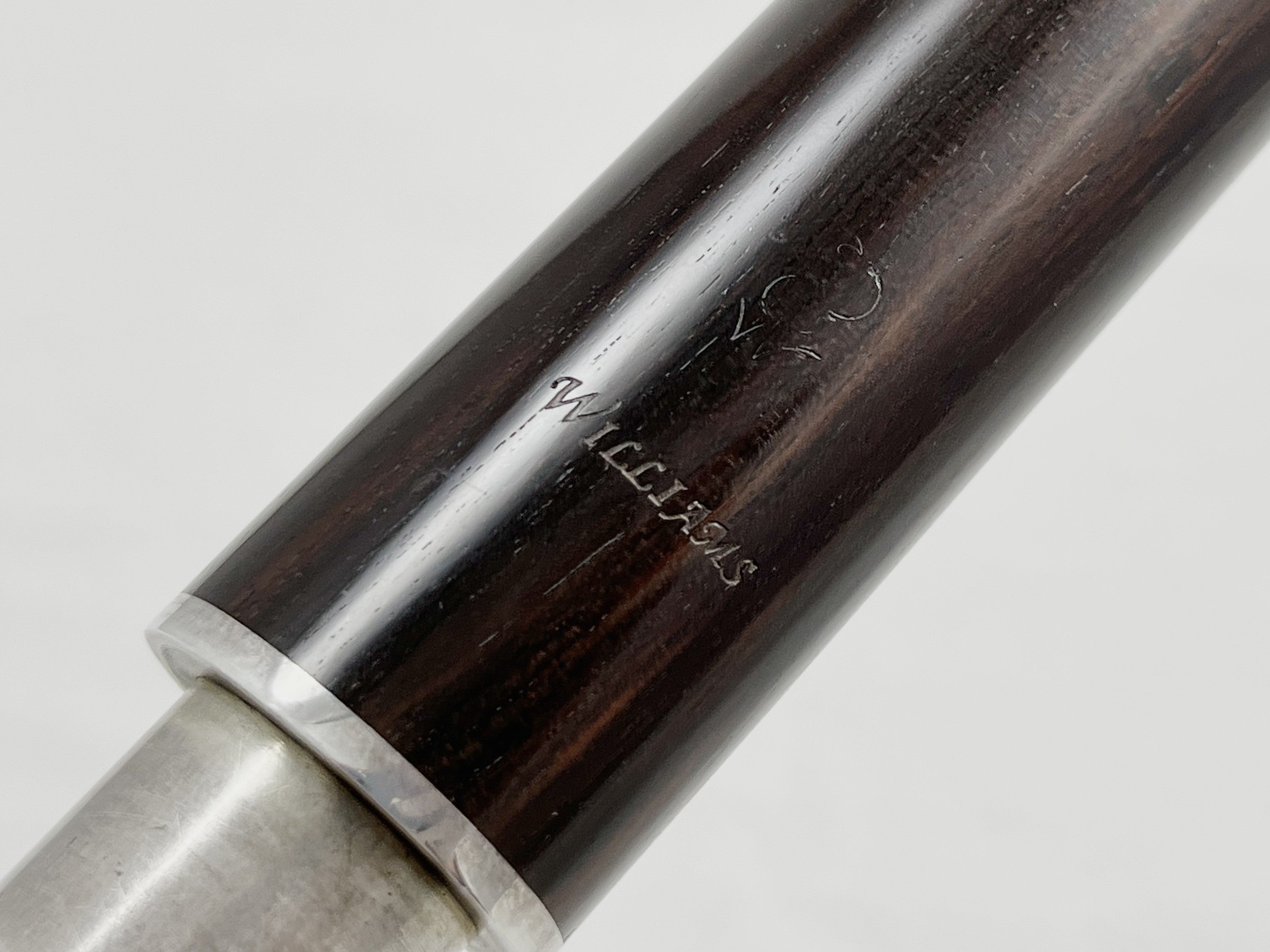 Headjoint - Williams African Blackwood (Grenadilla) with Sterling silver insert (Demo Sale)