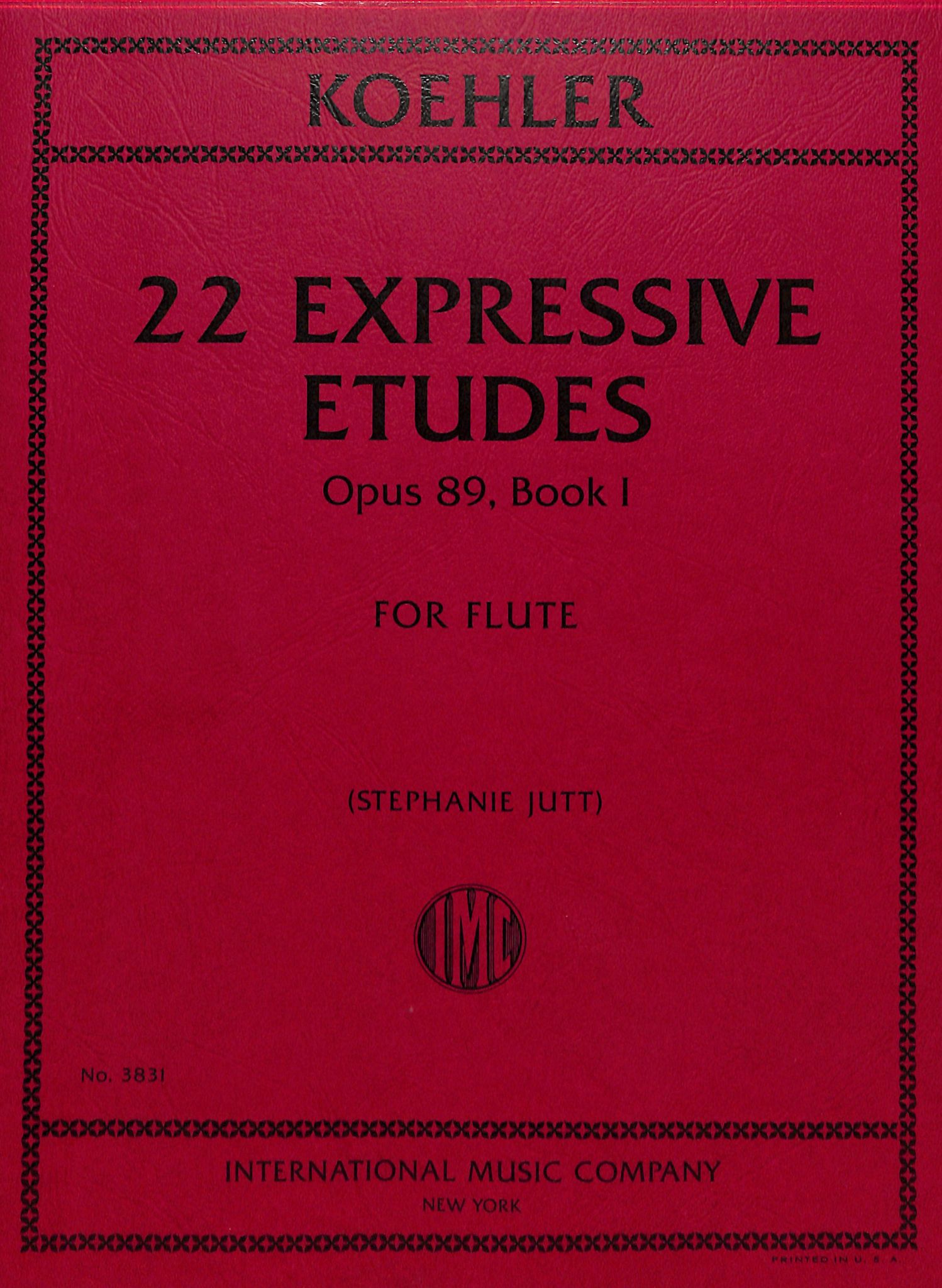 Koehler, E :: 22 Expressive Etudes Opus 89, Book 1