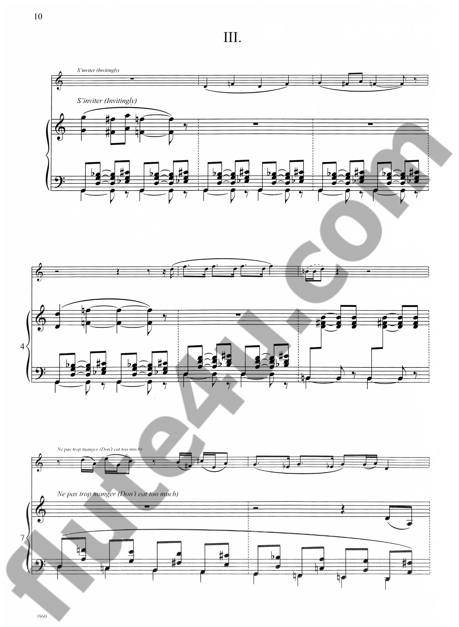 Satie, E :: Pieces Froides, Set I: Airs a faire fuir [Tunes to Make You Run Away]