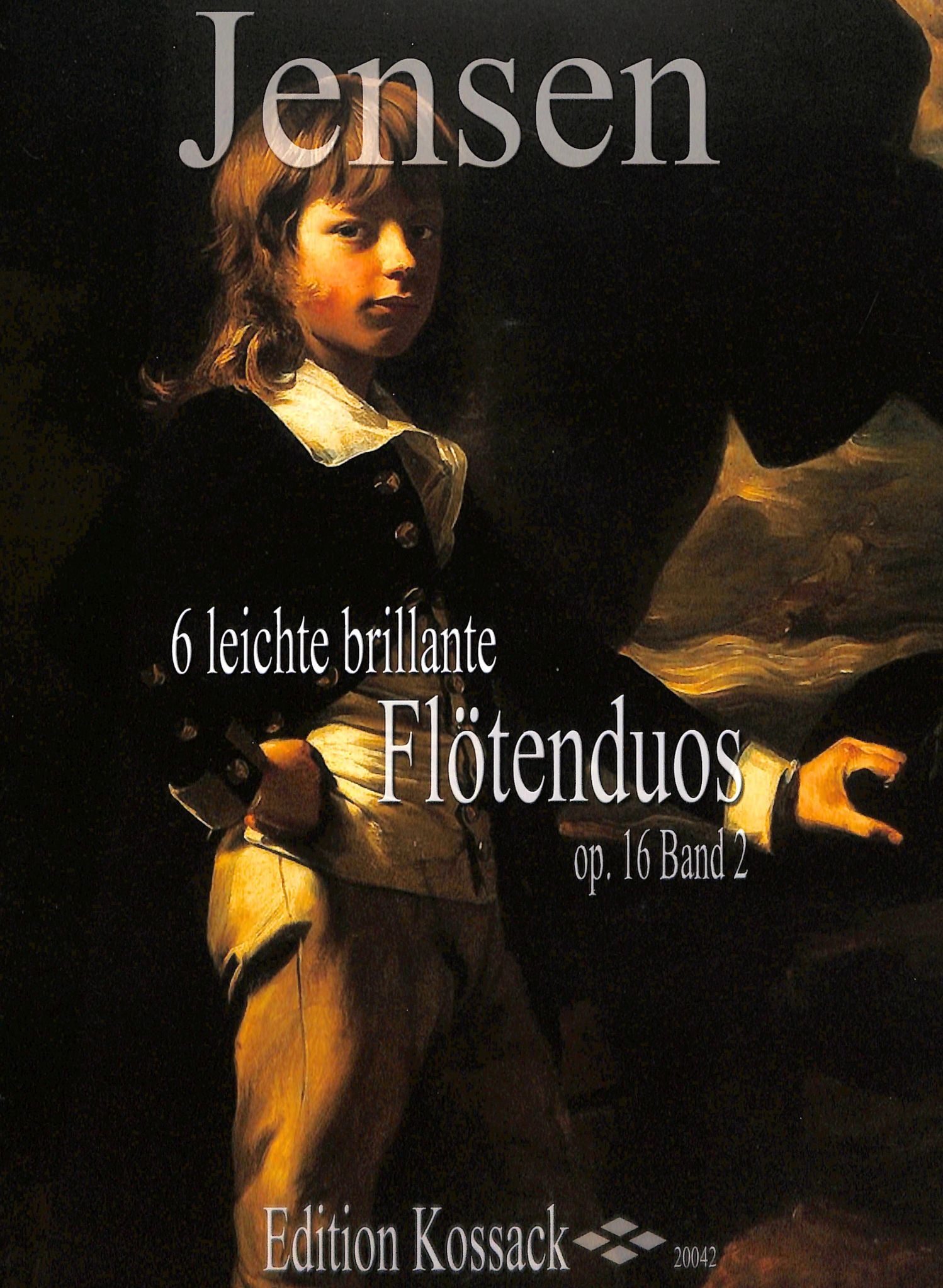 Jensen, NP :: 6 leichte brillante Flotenduos [6 easy brilliant flute duos] Op. 16, Band 2