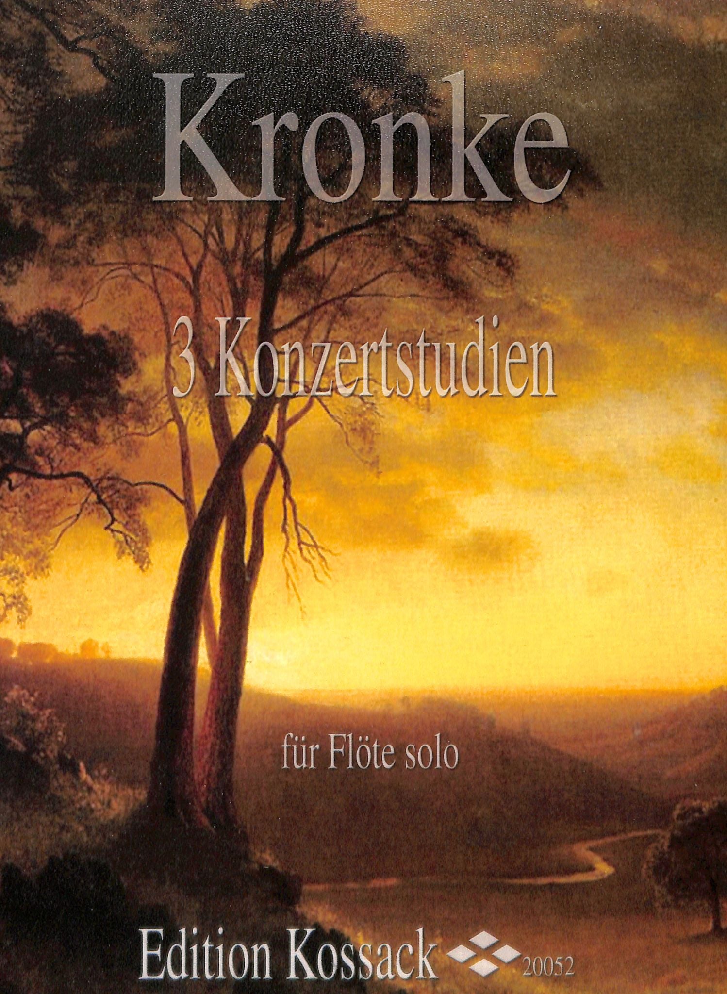 Kronke, E :: 3 Konzertstudien [3 Concert Studies]