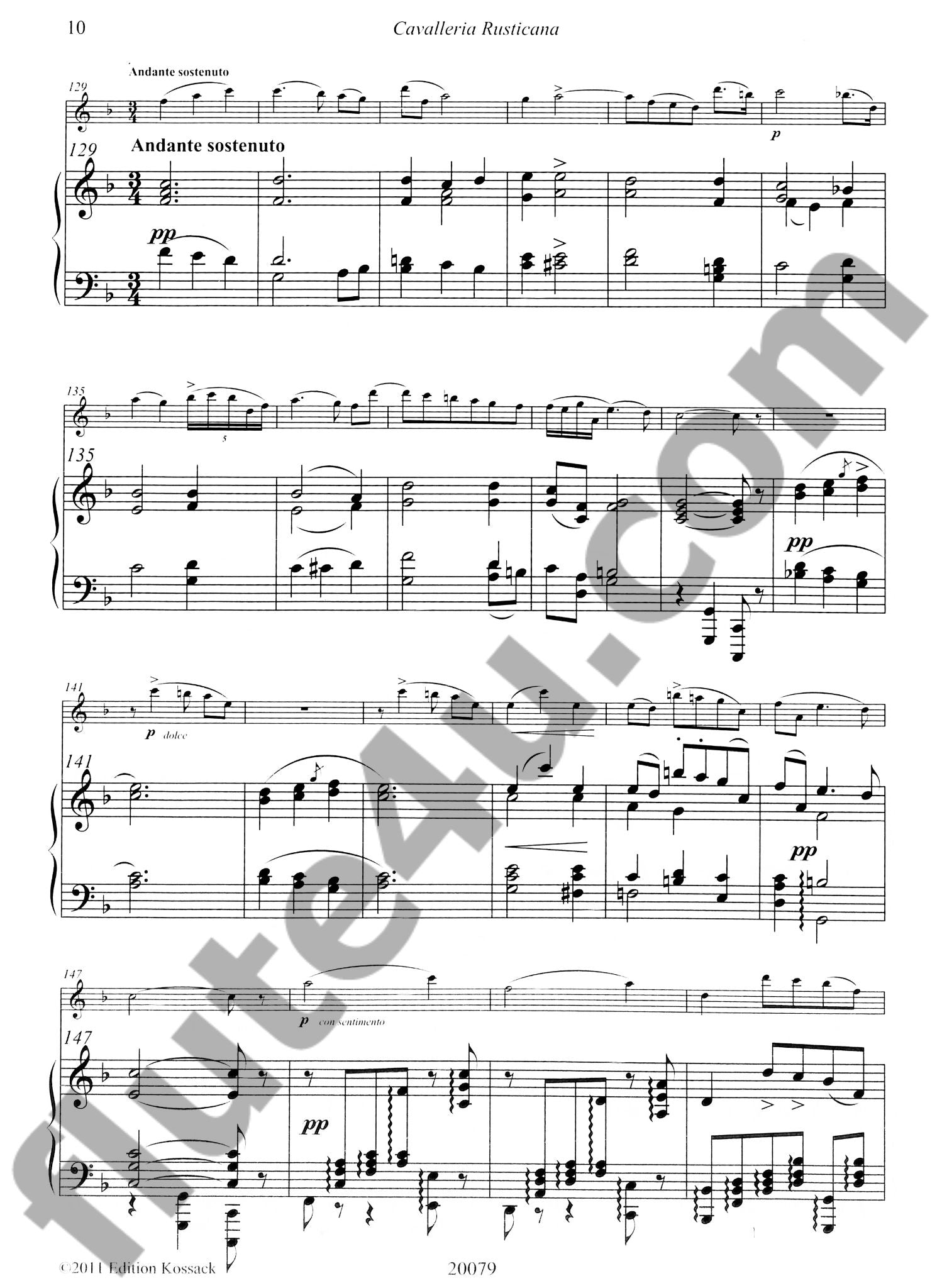Mascagni, P :: Cavalleria Rusticana