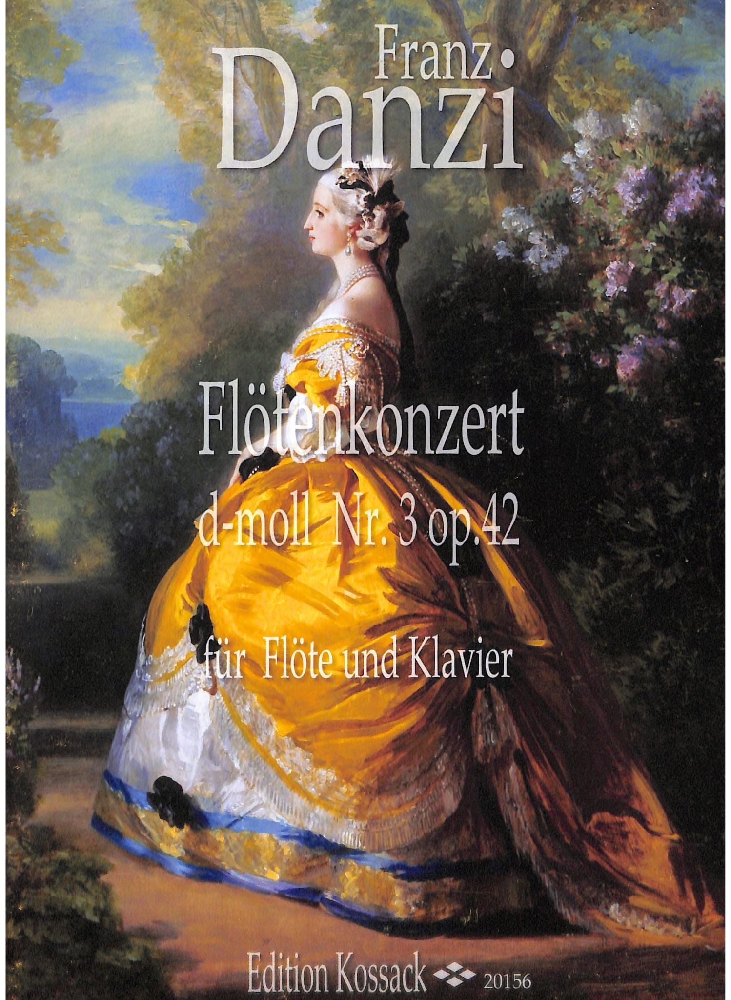 Danzi, F :: Flotenkonzert D-Moll, Nr. 3 op. 42 [Flute Concerto in D Minor, Nr. 3 op. 42]