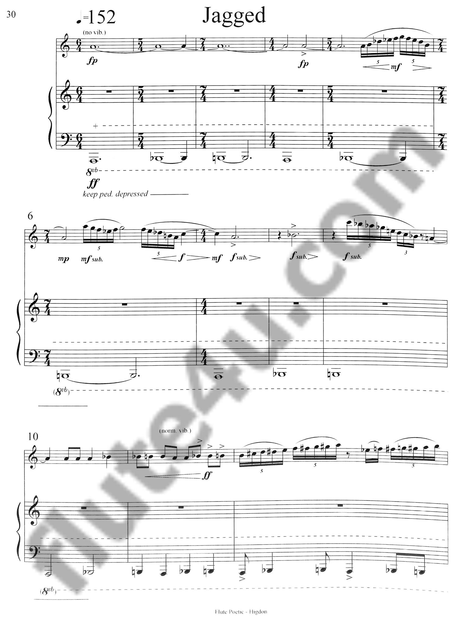 Higdon, J :: Flute Poetic