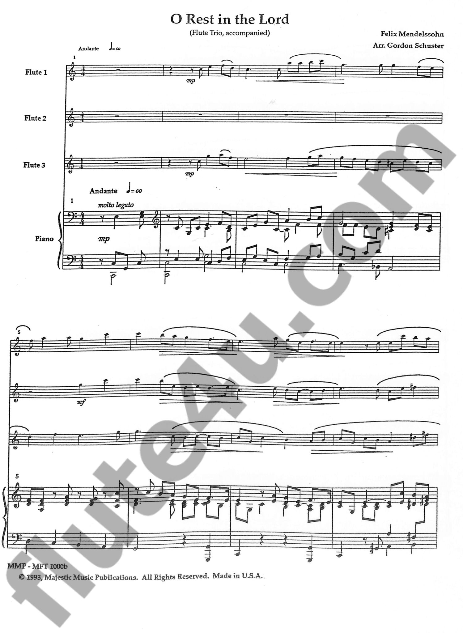 Various :: Majestic Flute Trios Vol. 1