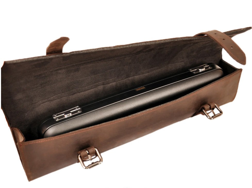 MG Leather Work Classic Flute Bag