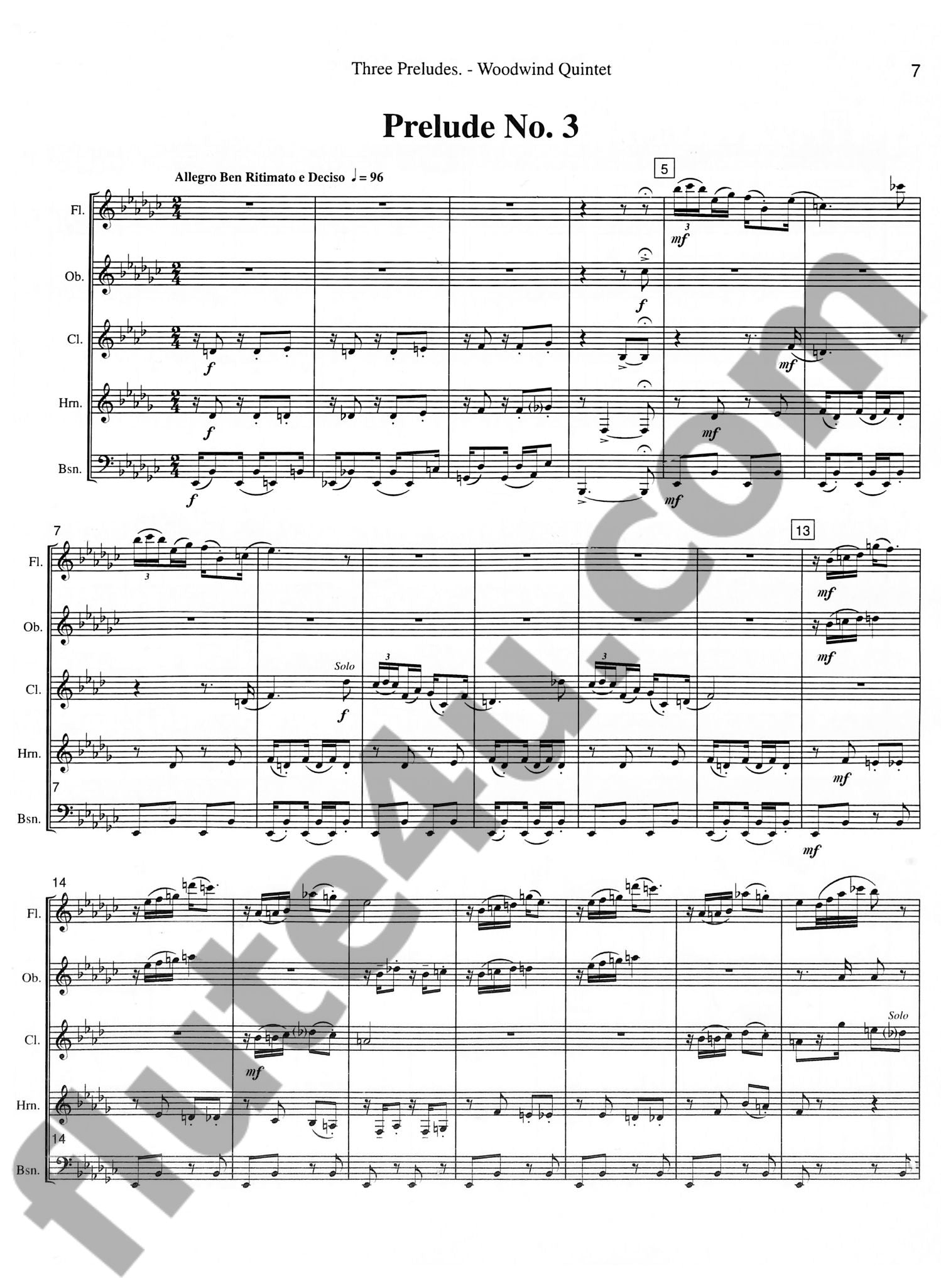 Gershwin, G :: Three Preludes