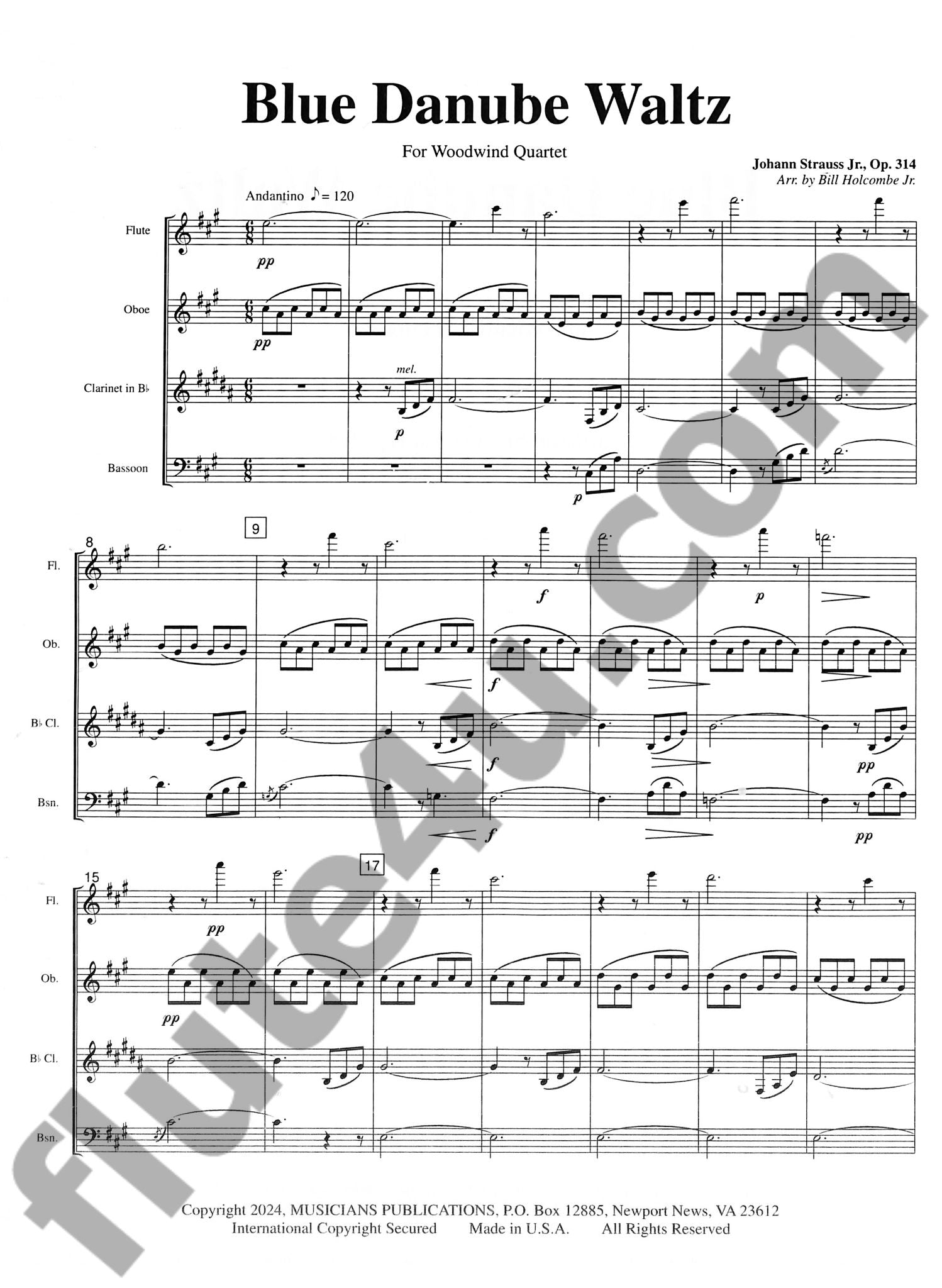Strauss, J :: The Blue Danube Waltz