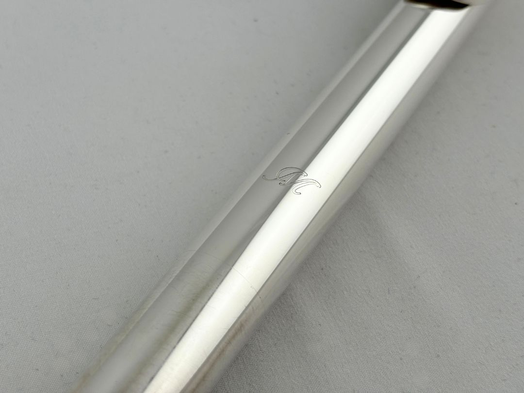 Headjoint - Miyazawa .958 Silver MZ9, w/Silver Lip Plate, & 14k Gold Riser #E481 (Demo Sale)
