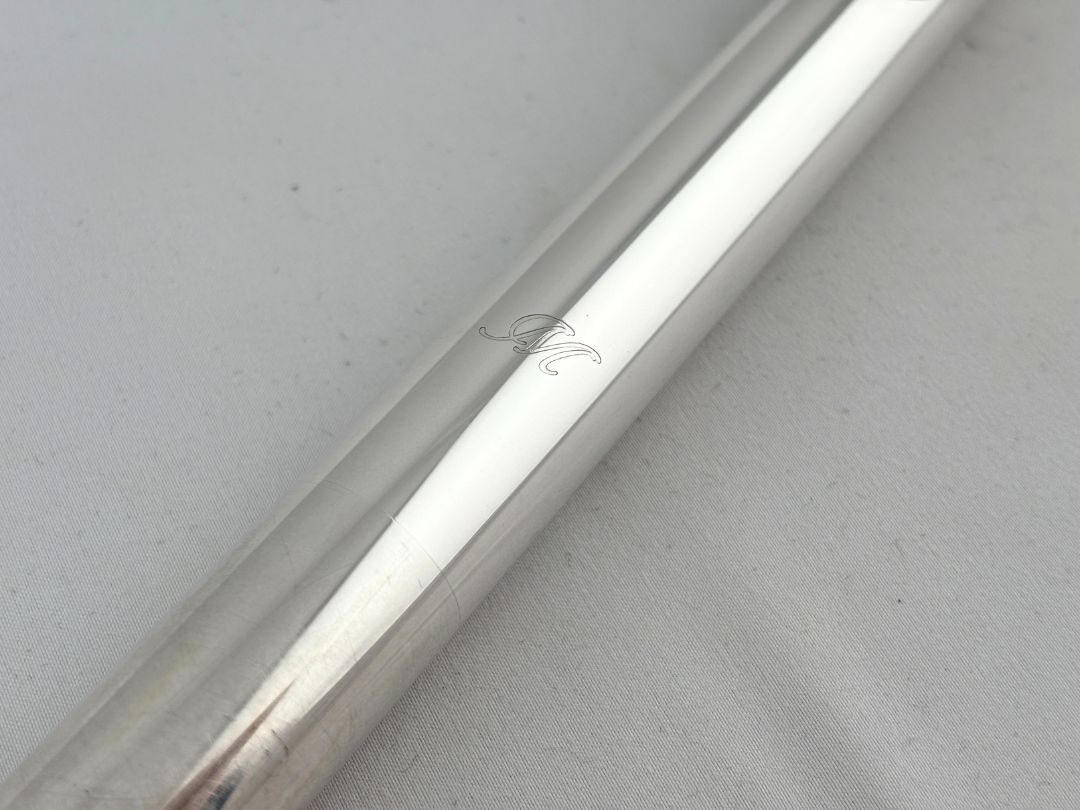 Headjoint - Miyazawa MZ9, Sterling Silver w/ 9K Lip Plate, & 14k Gold Riser #400LSS (Demo Sale)