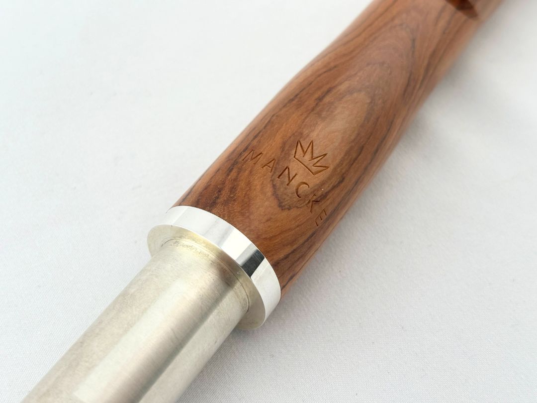Mancke Flute Headjoint - African Olive Wood