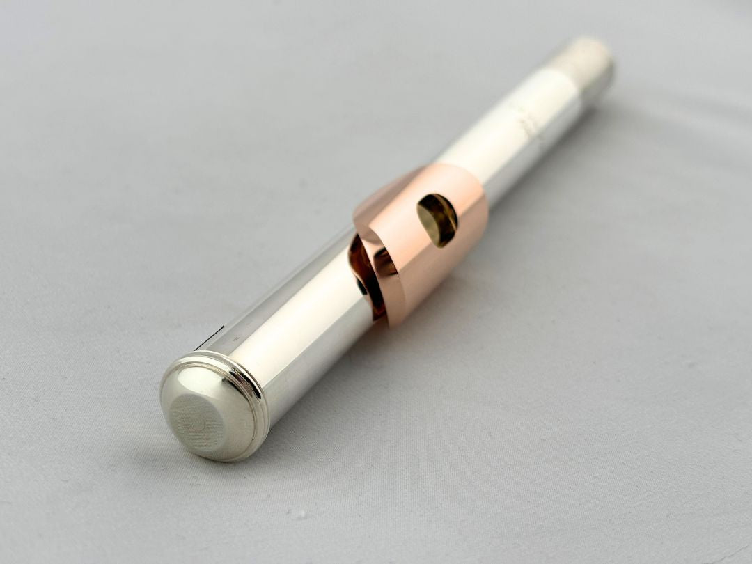 Mancke Flute Headjoint - Sterling Silver/9k Lip and Riser