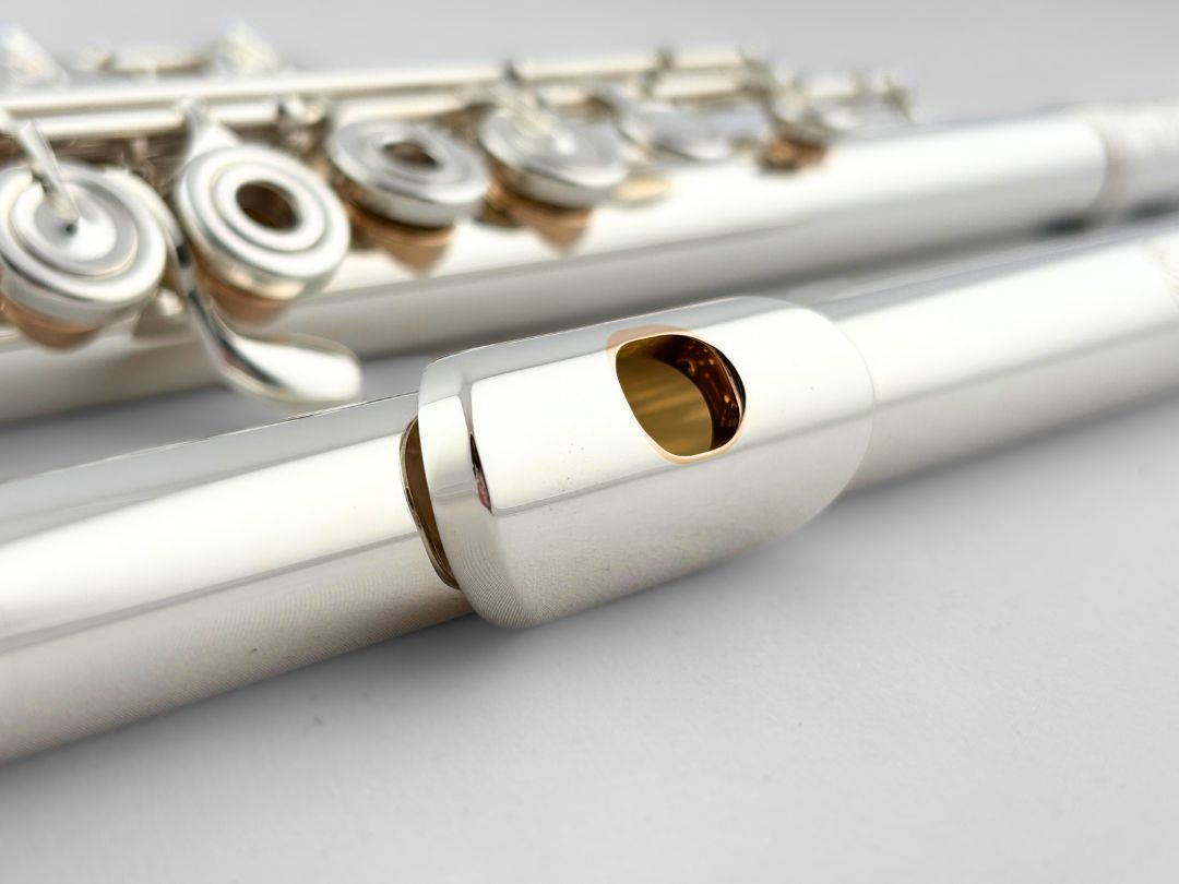 Miyazawa Flute Cresta B 958 Silver w/ 14k Toneholes (New)