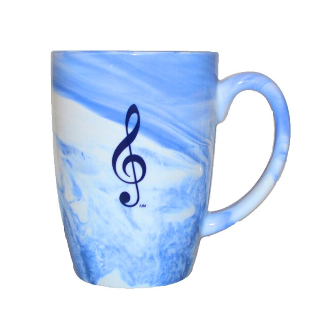 Mug - Marbleized Treble Clef