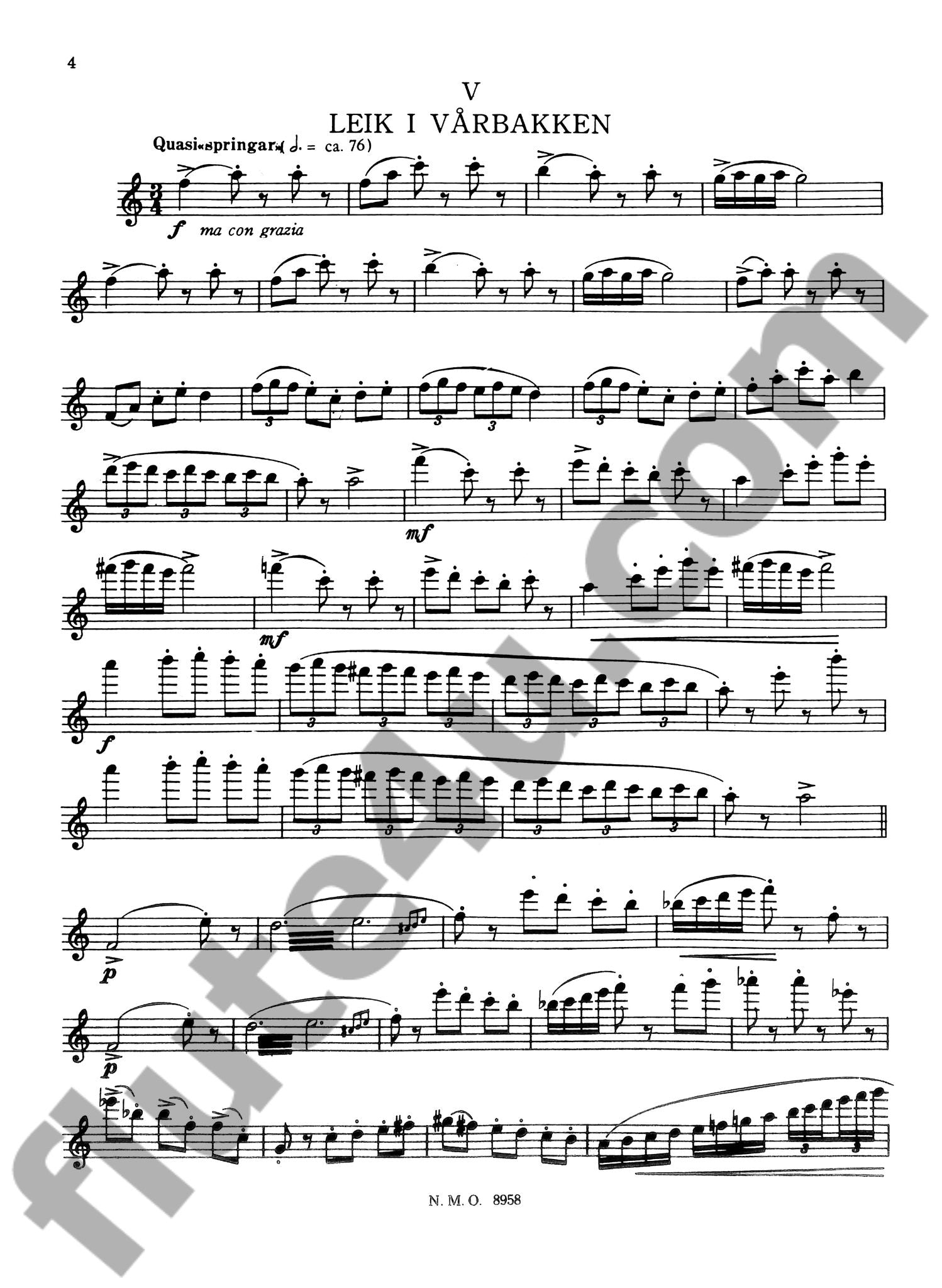Sommerfeldt, O :: Spring Tunes Op. 44