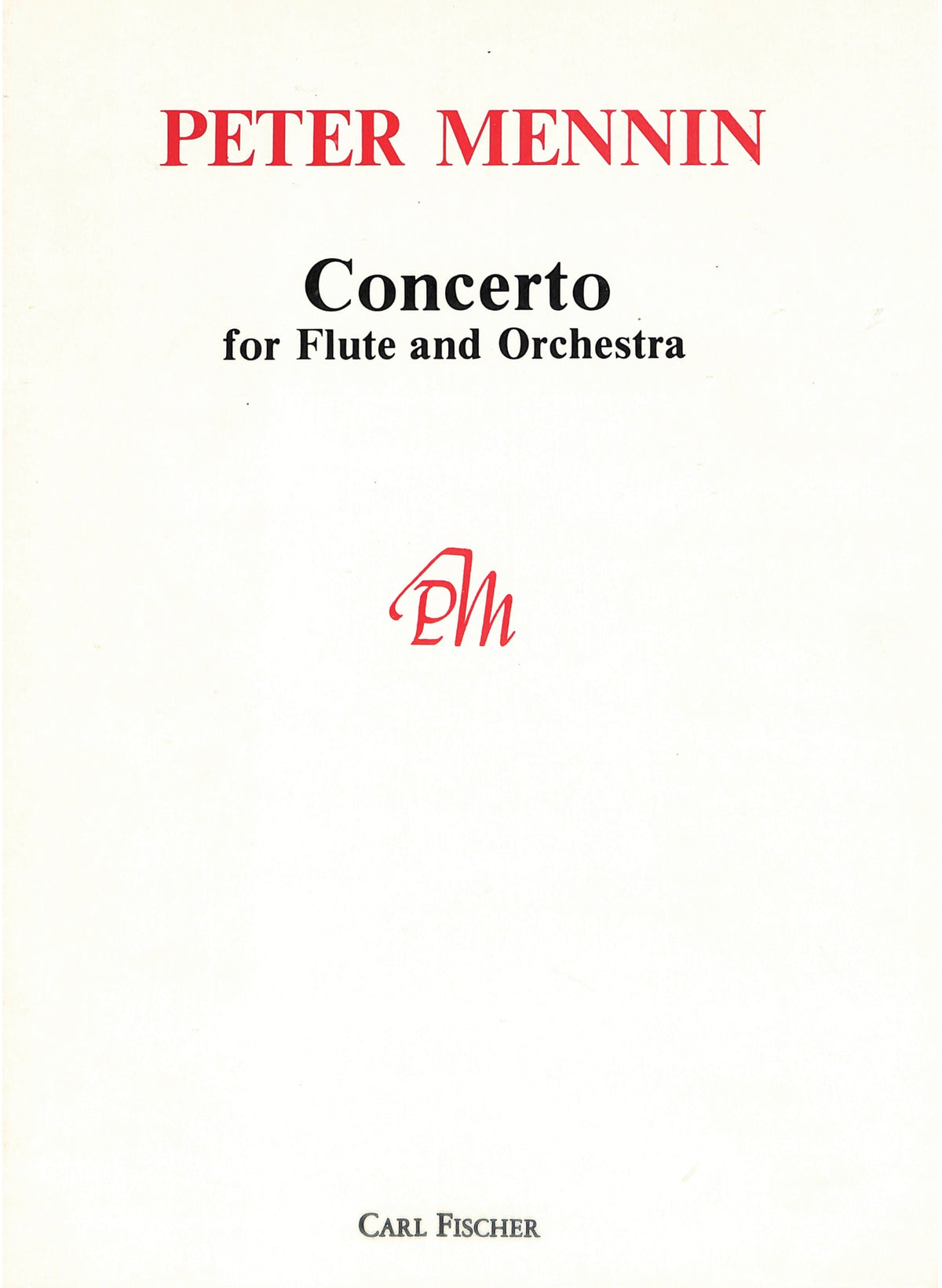 Mennin, P :: Concerto
