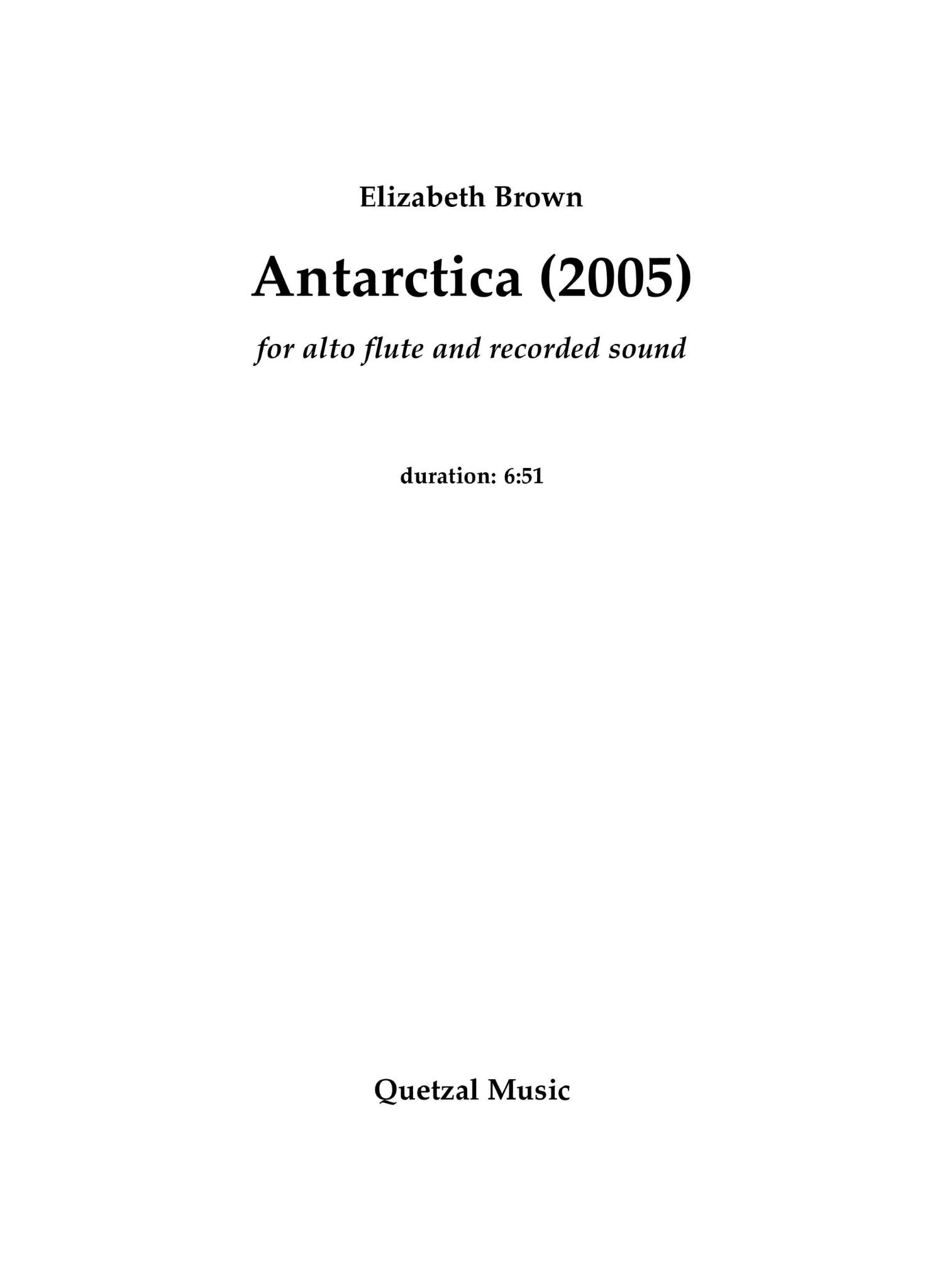 Brown, E :: Antarctica