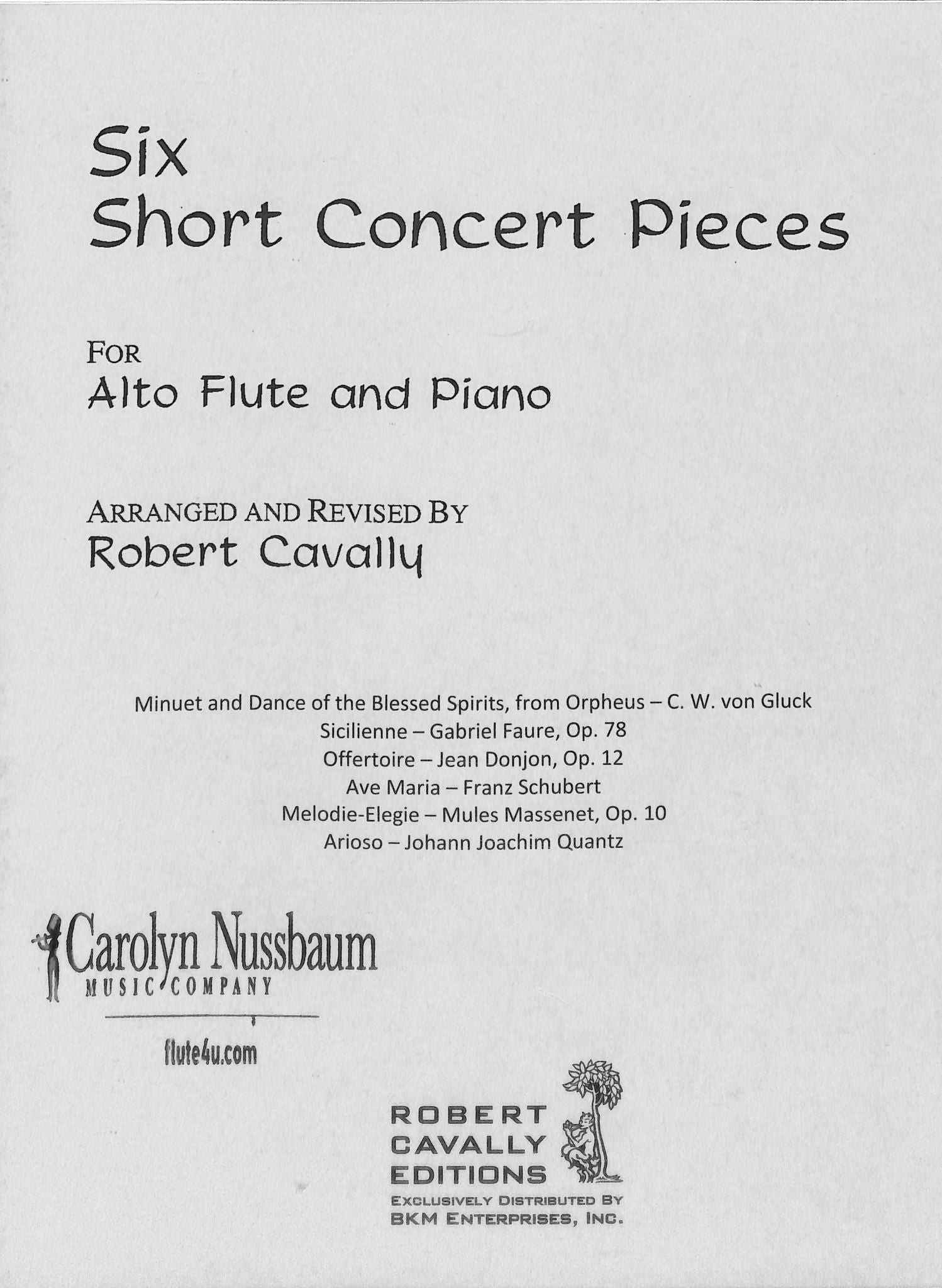 Various :: Six Short Concert Pieces