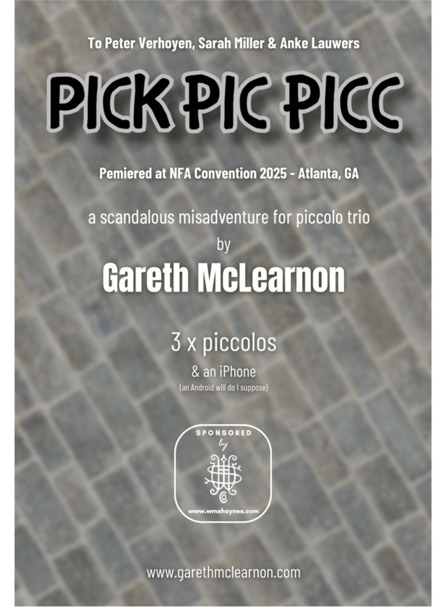 McLearnon, G :: Pick Pic Picc