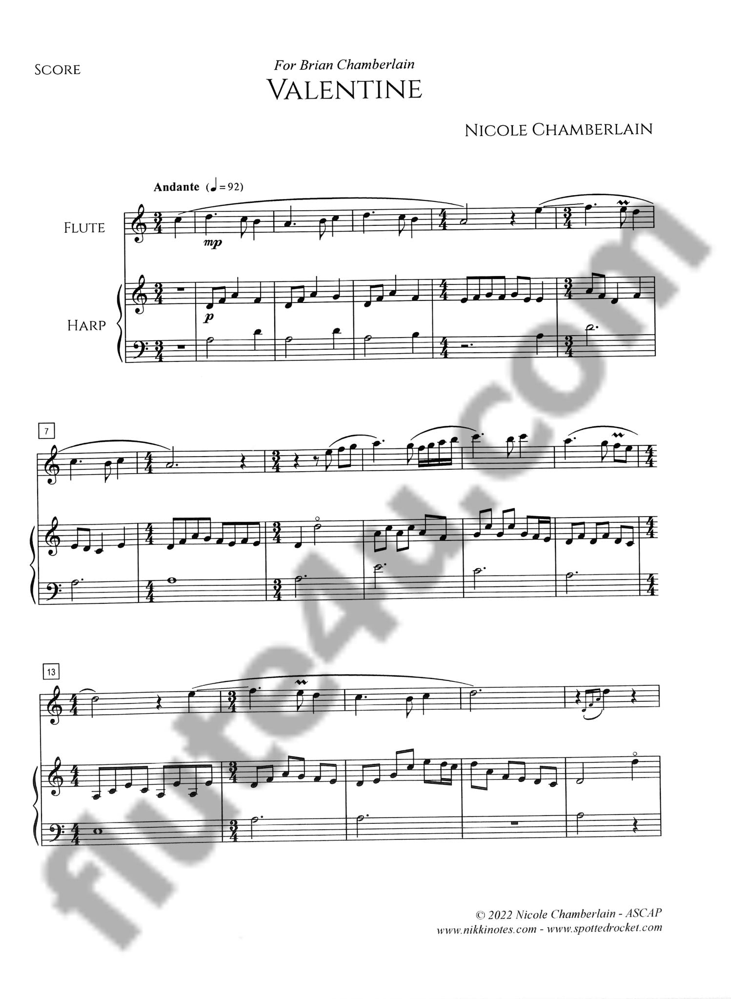 Chamberlain, N :: Valentine