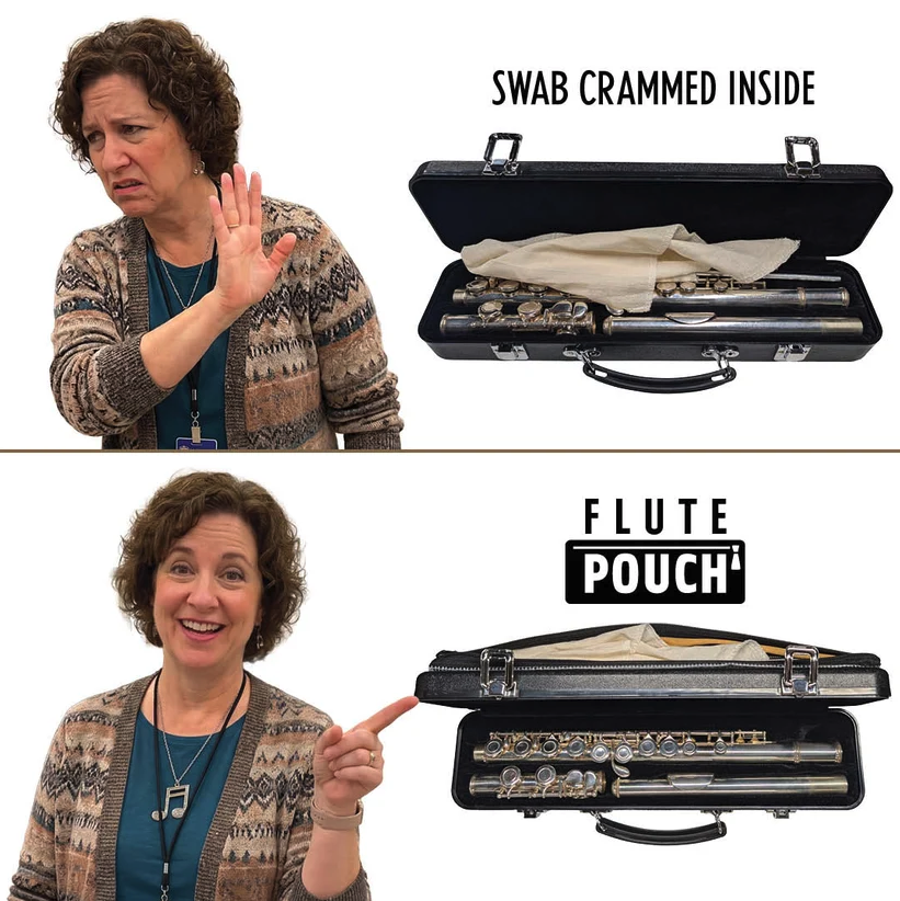 Key Leaves Flute Pouch