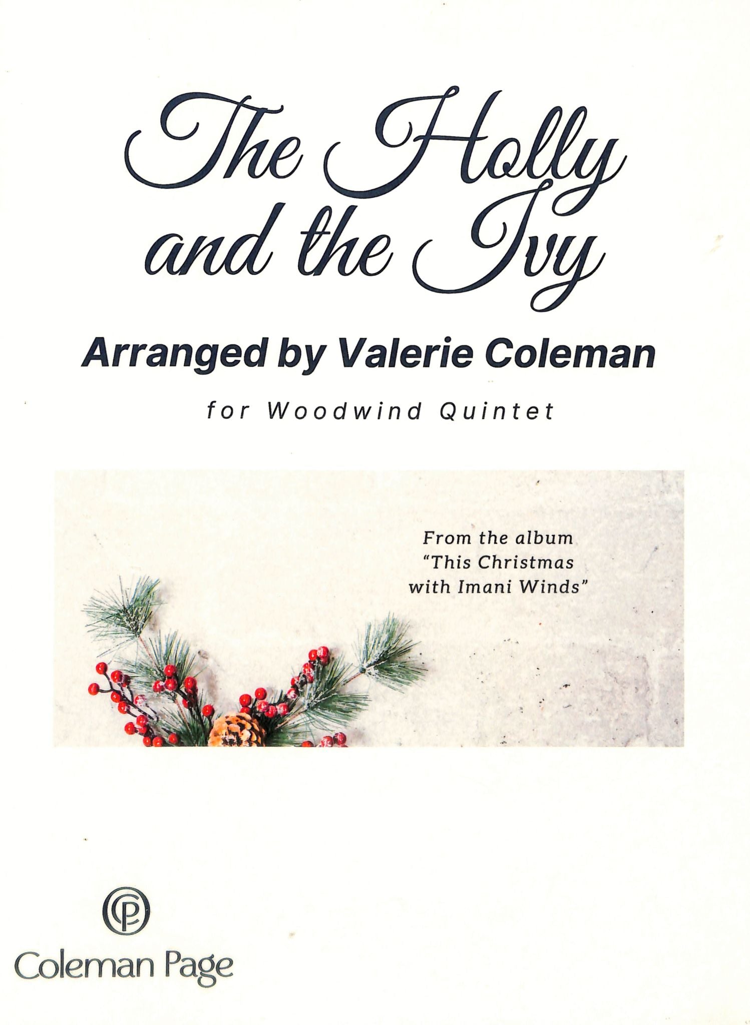 Sharpe, C :: The Holly and the Ivy