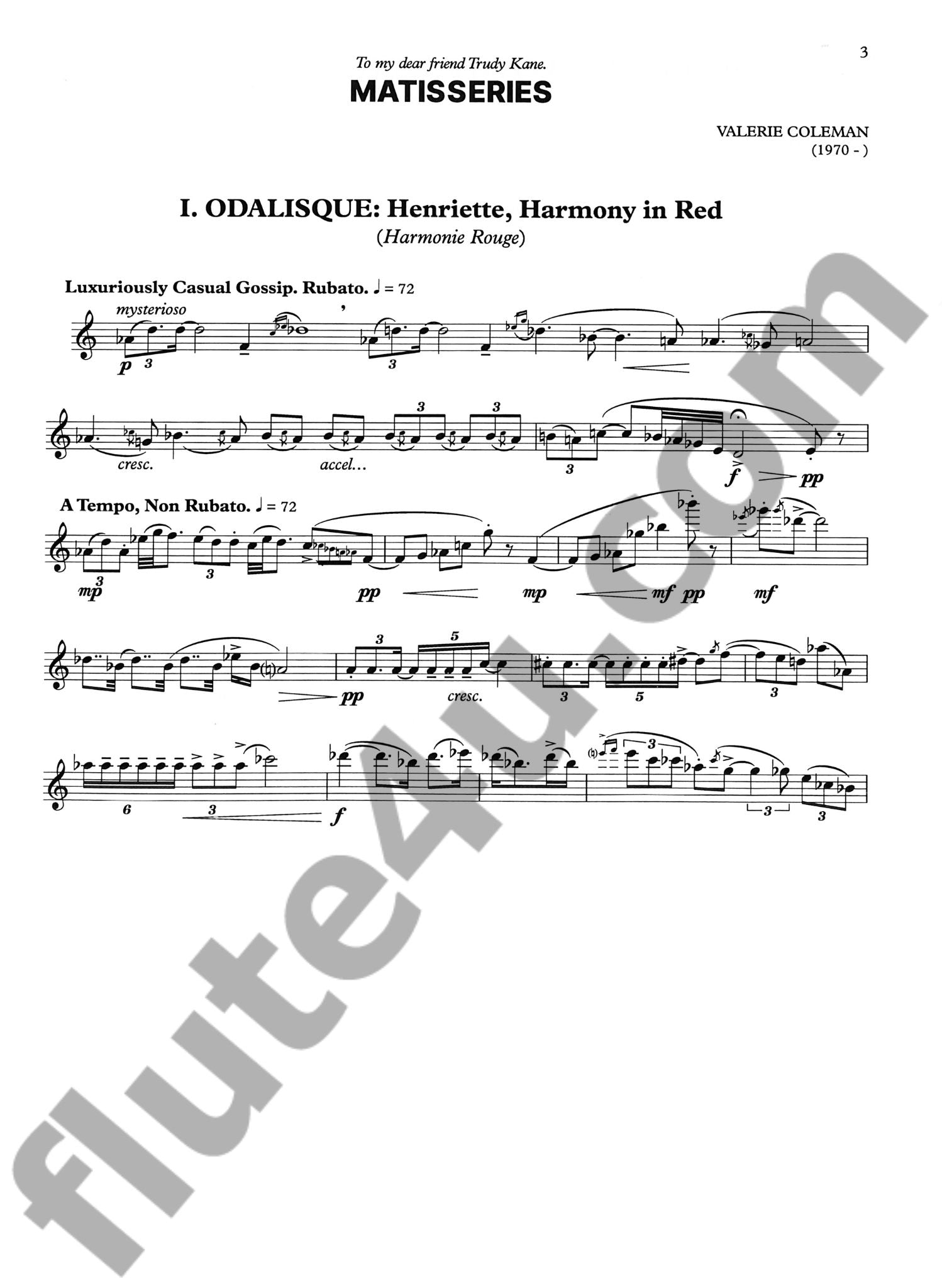 Coleman, V :: Matisseries