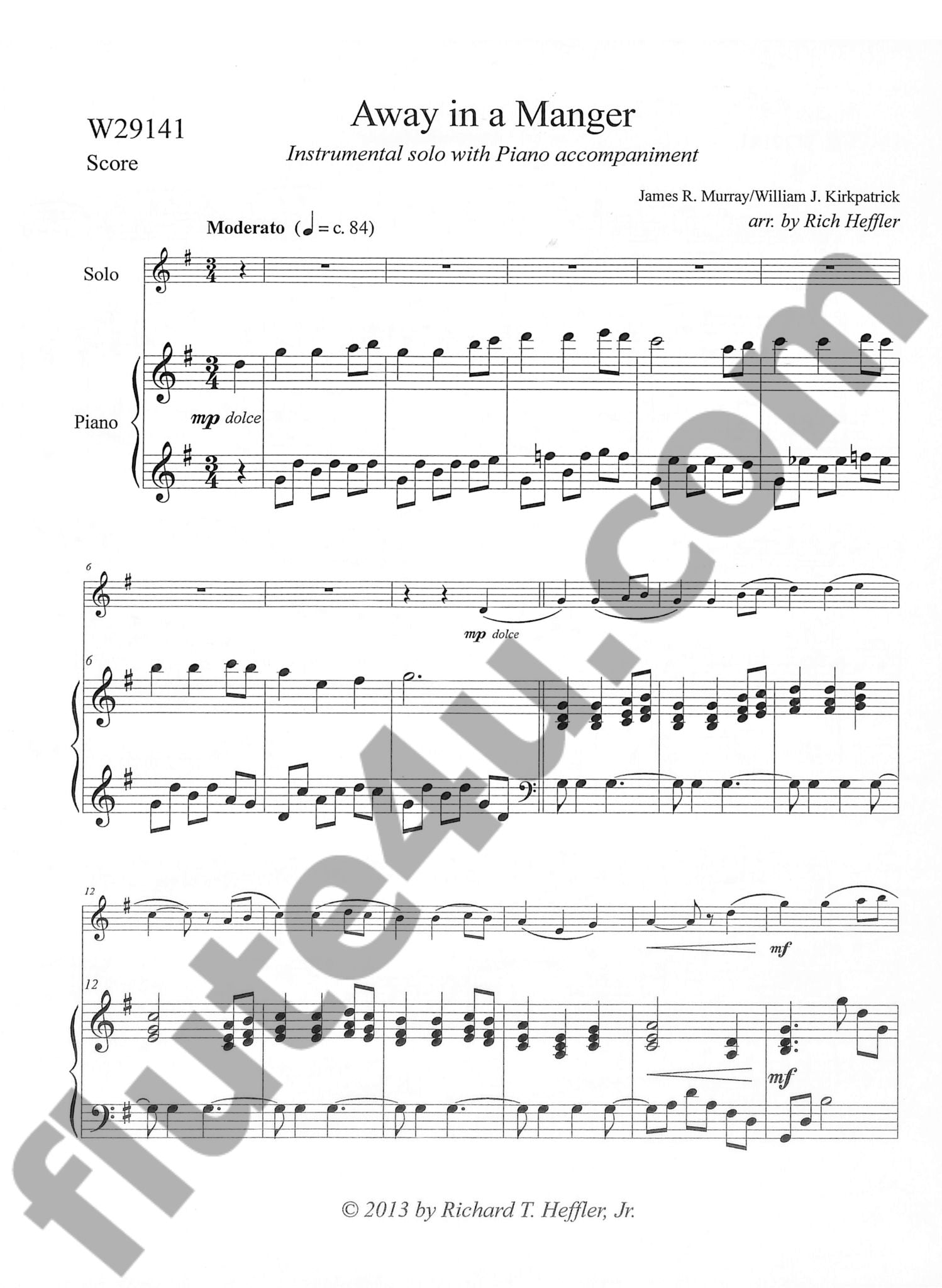 Murray, JR; Kirkpatrick, WJ :: Away in a Manger