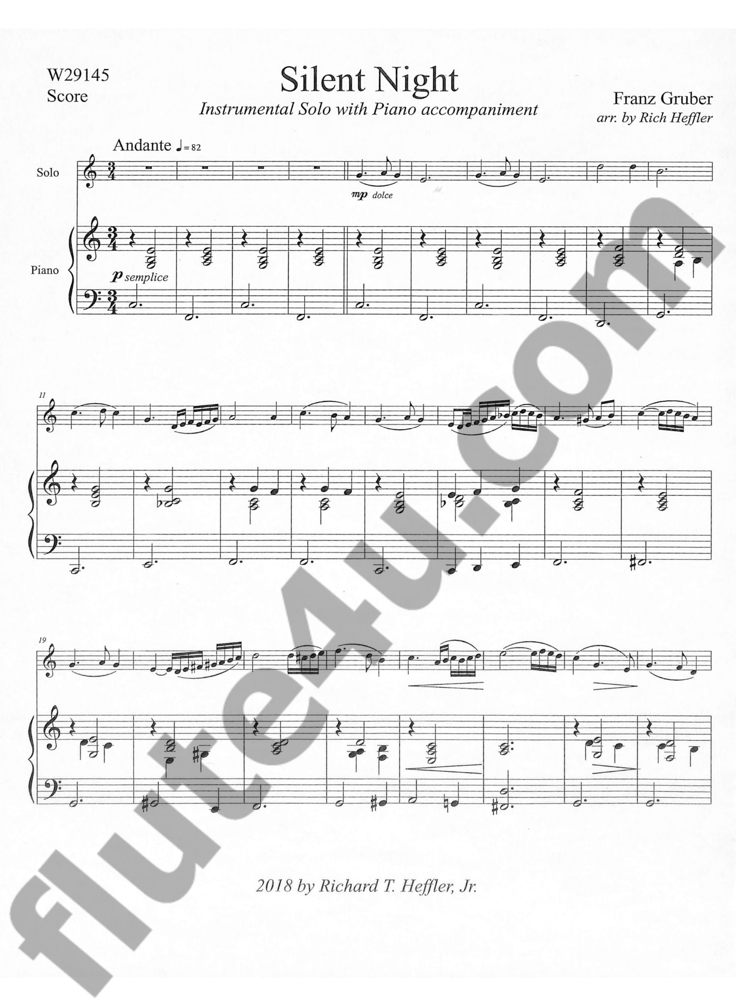 Gruber, F :: Silent Night