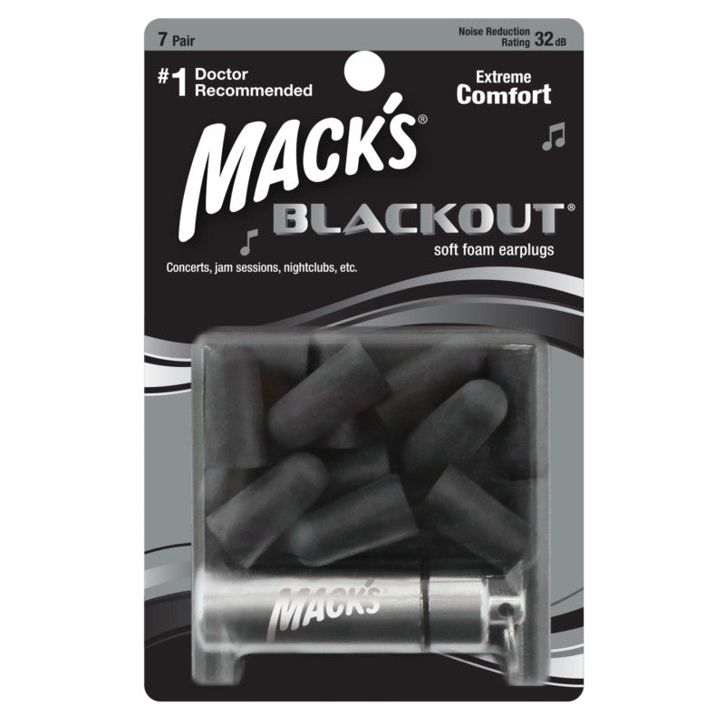 Mack's Blackout Foam Ear Plugs
