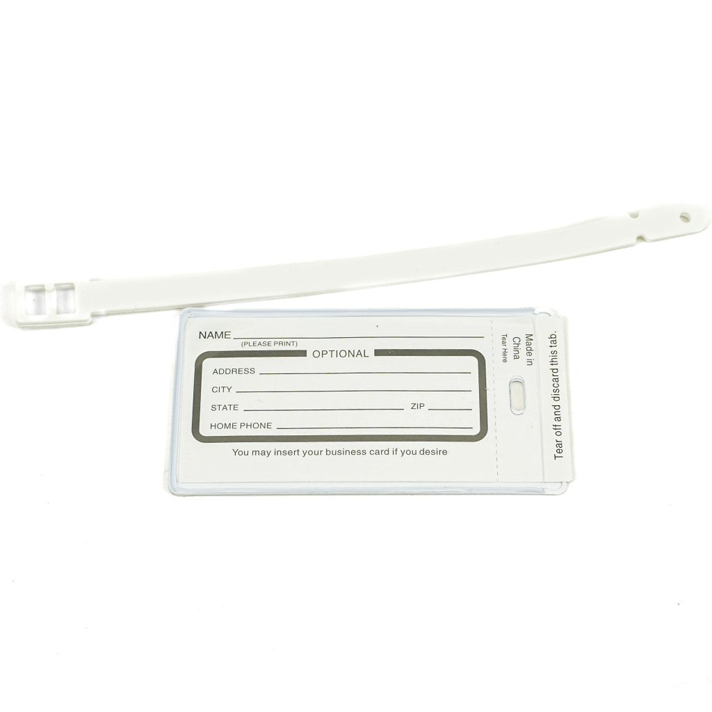 ID Tag - Flute White