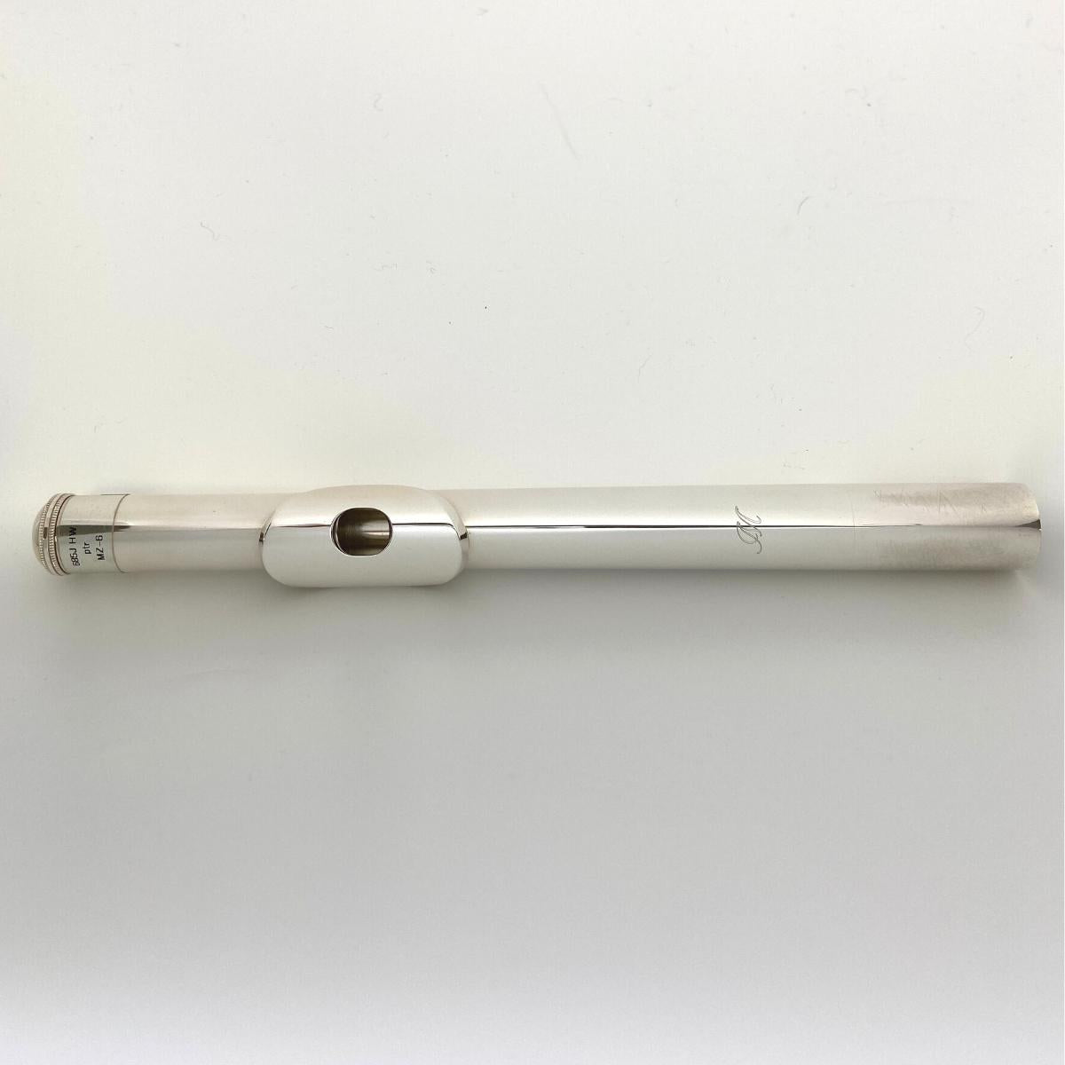 Miyazawa Headjoint MZ6 Heavy Wall w/ Platinum Riser
