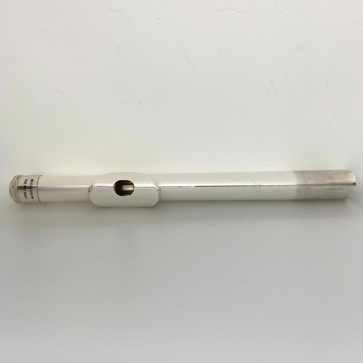 Miyazawa Headjoint MZ9 .958 Silver, Heavy Wall, w/ Platinum Riser