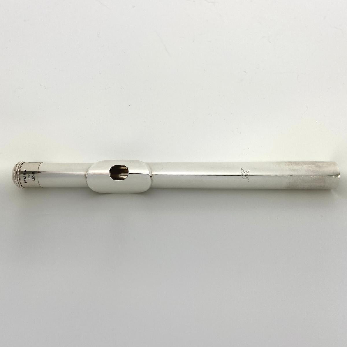 Miyazawa Headjoint MZ6 Heavy Wall w/ Platinum Riser